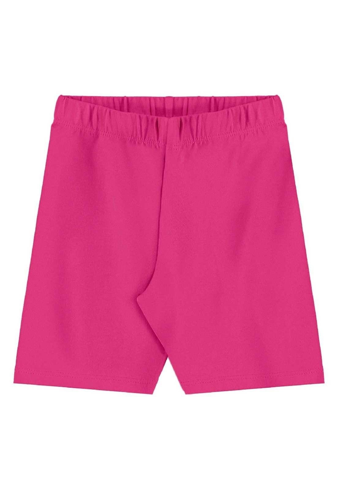 Infantil - Bermuda Ciclista para Menina Bee Loop Rosa