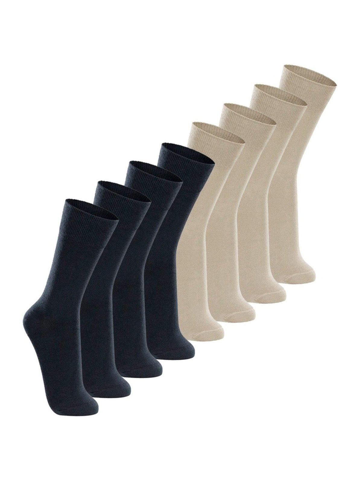 Kit com 8 Pares de Meias Casual Lupo 1210-201