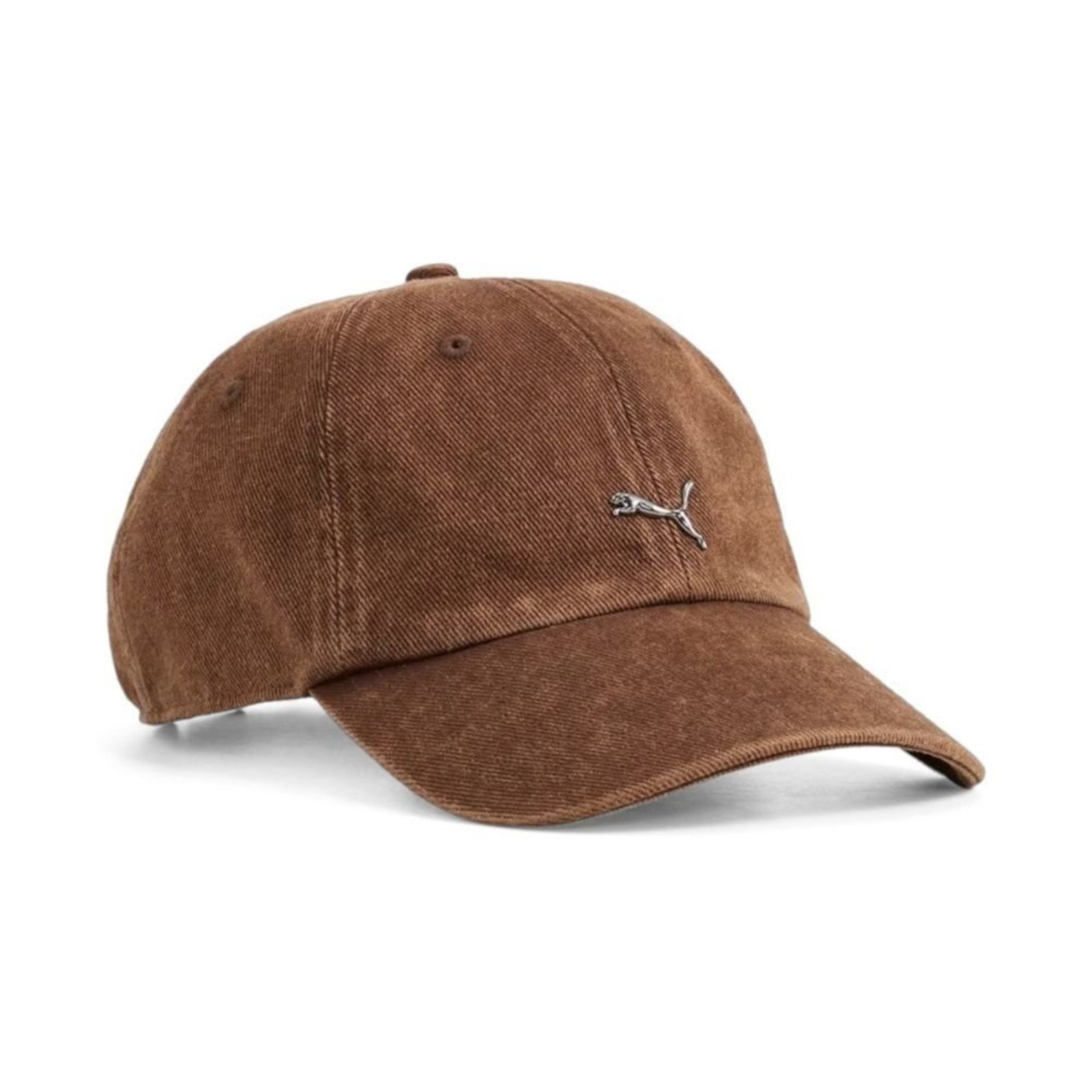 Boné Puma Wardrobe Essentials Metal Dad - Marrom - Puma