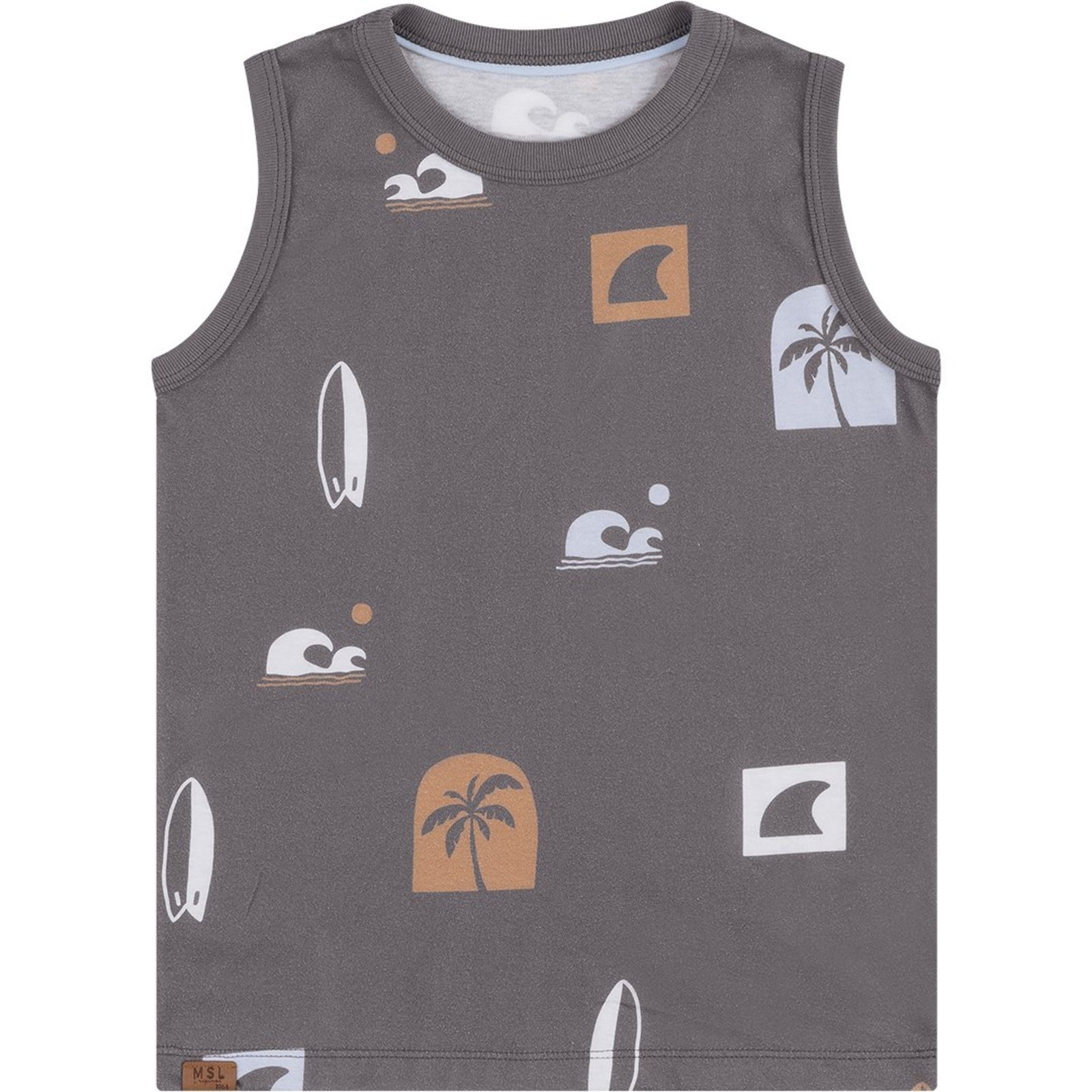 Infantil - Regata Estampada Menino Marisol