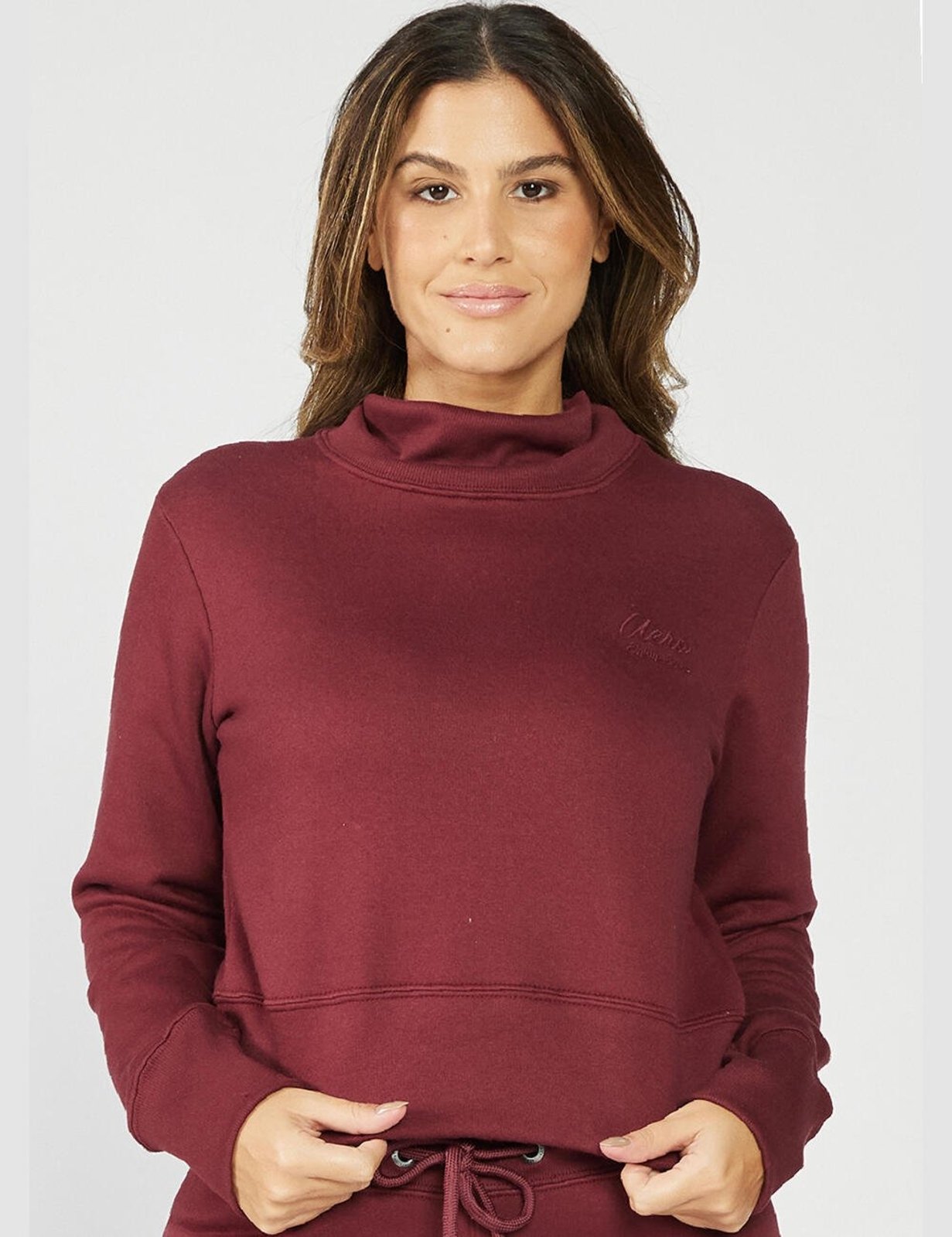 Blusa Moletom Feminina Careca Surplus Aéropostale 98120823 Bordô