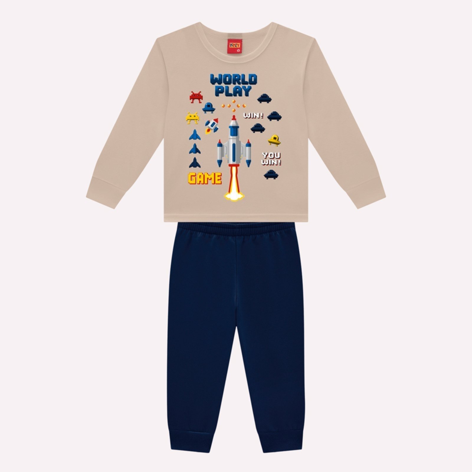 Infantil - Conjunto Menino Estampa Kyly