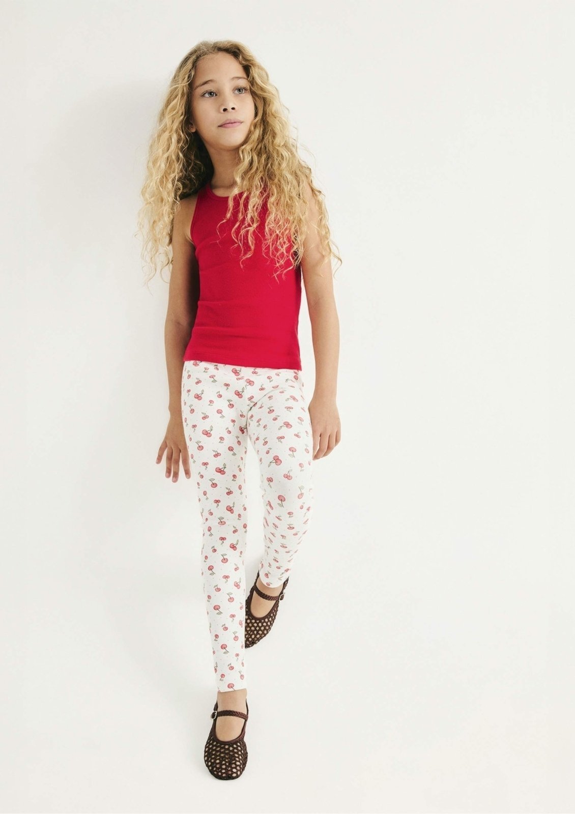Infantil – Calça Legging Menina Estampada Em Ribana Hering