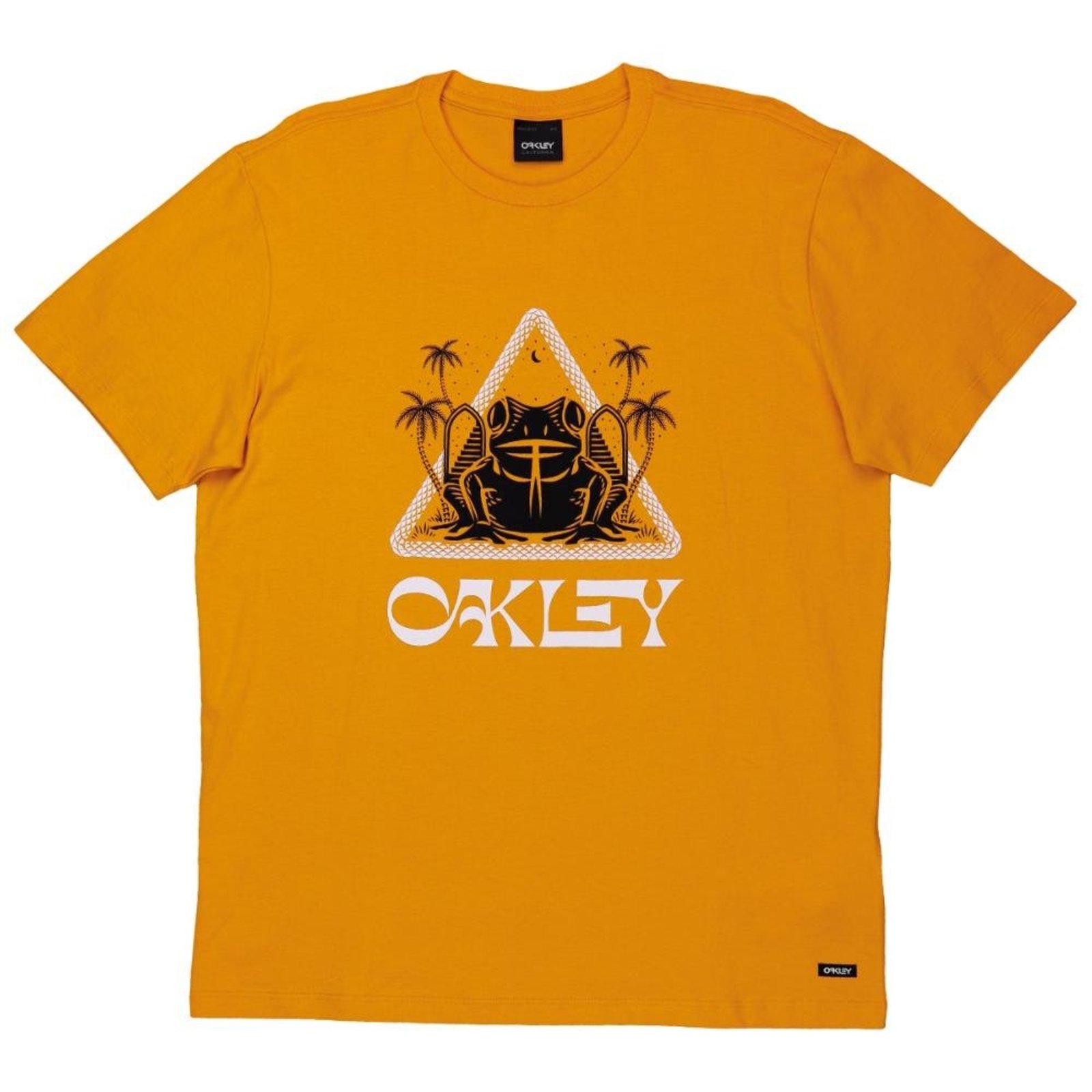 Camiseta Masculina Oakley Psy Frog Triangle Print Tee