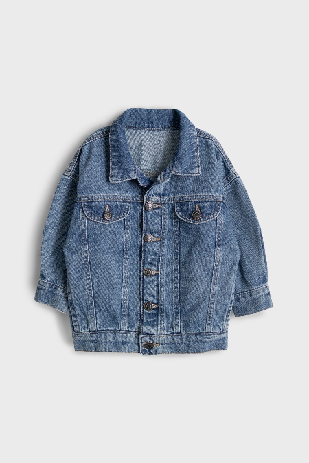 Infantil - Jaqueta Oversized Jeans Zebra&Friends