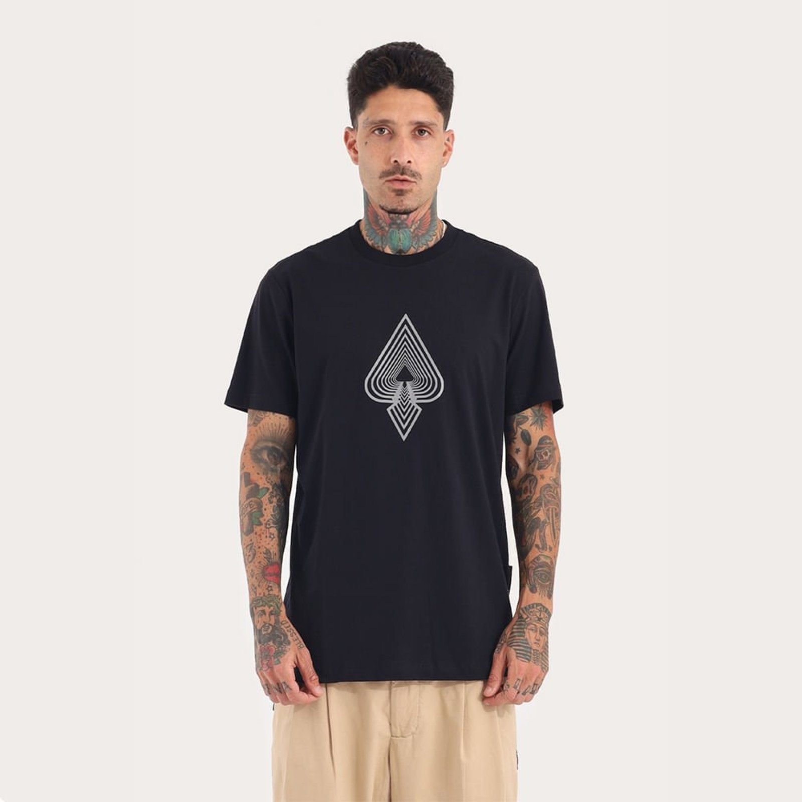 T-Shirt Regular M/C Espada Refletiva