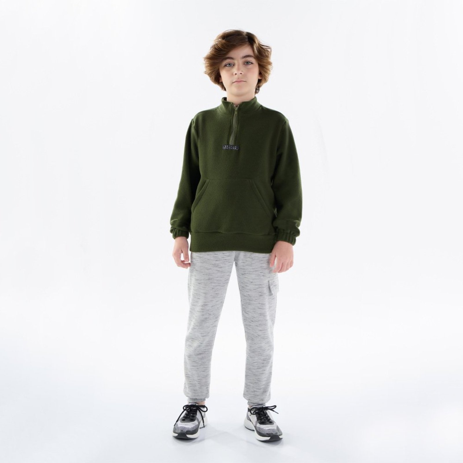 Infantil - Blusao Menino - Militar - 50360-356 Verde