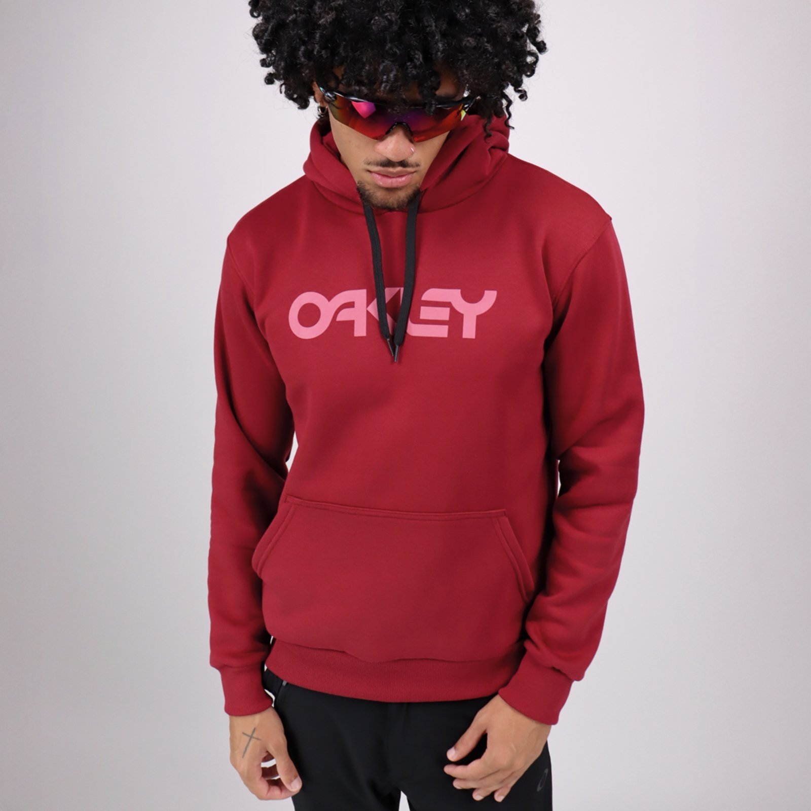 Casaco Moletom Oakley B1B PO Hoodie Red Night