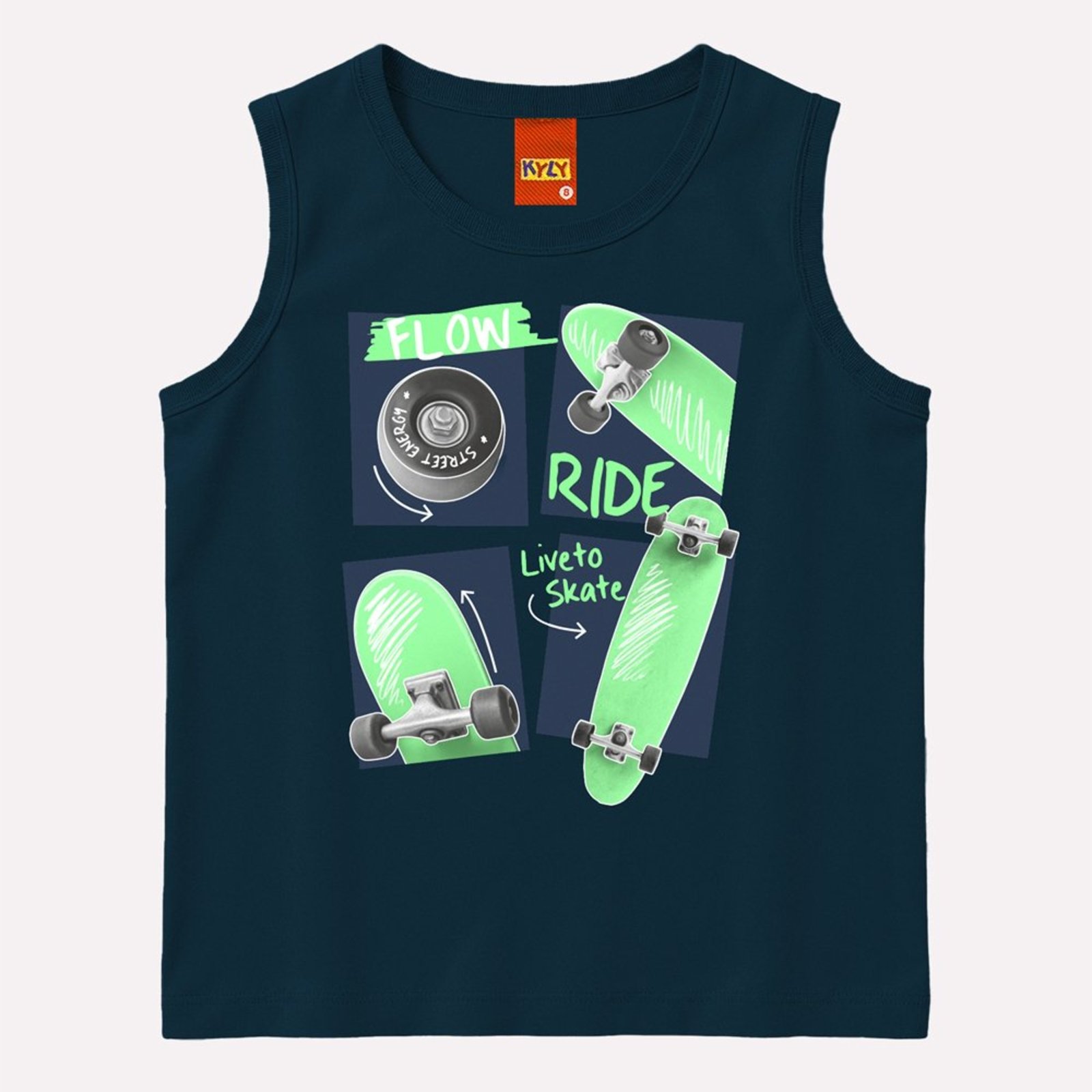 Infantil - Regata Menino Skate Kyly
