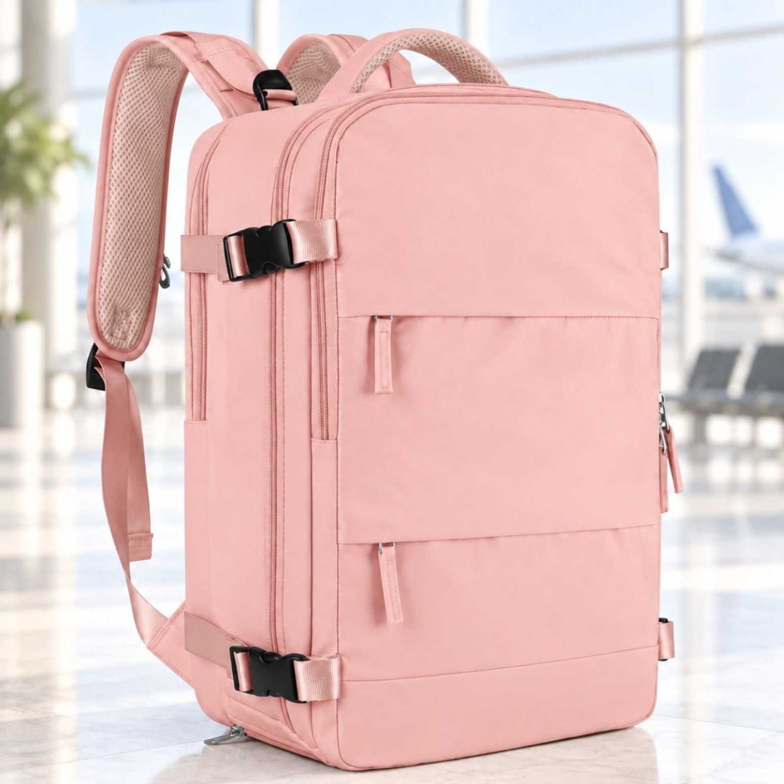 Mochila Executiva de Viagem Grande Notebook Masculina Feminina Bordo Trabalho Executiva Faculdade