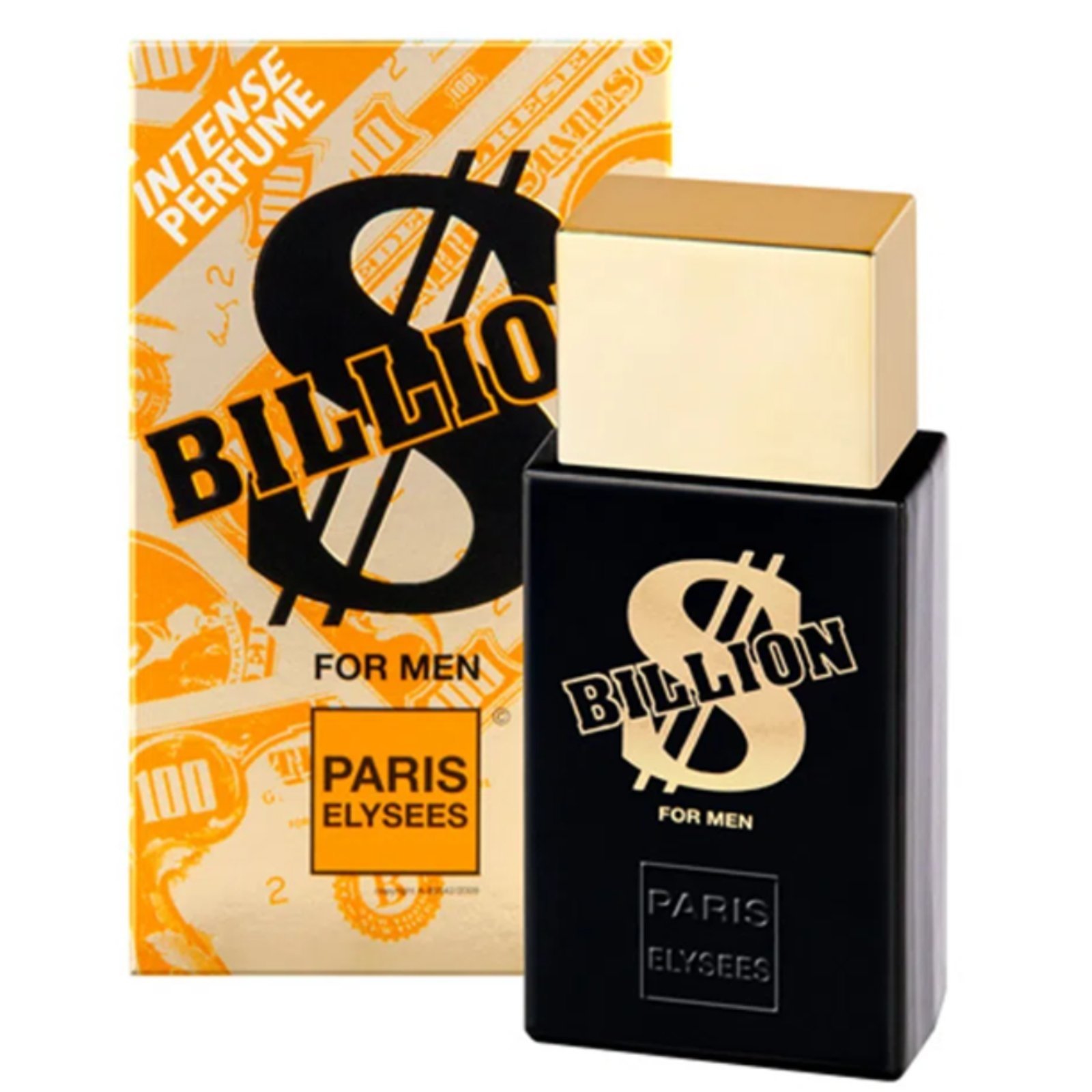 Vista 3 Billion Dollar Masculino Eau de Toilette Paris Elysees incolor Paris Elysees incolor