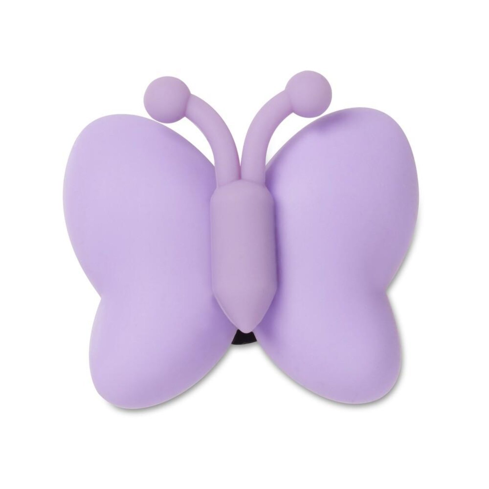 Vista 2 Infantil - Jibbitz™ Borboleta Pelúcia Squishy Crocs branco