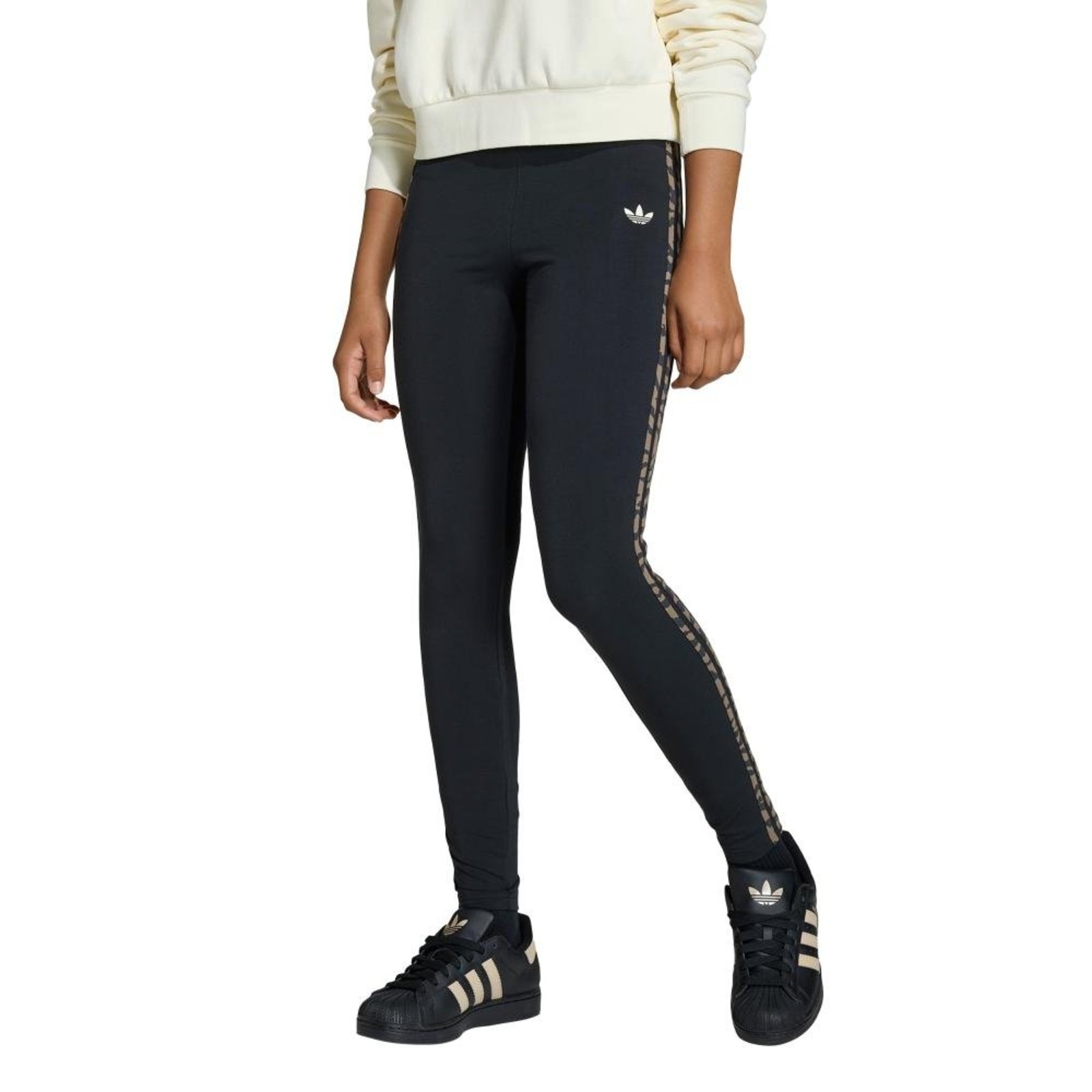 Infantil - LEGGING TRÊS LISTRAS adidas Originals Preto