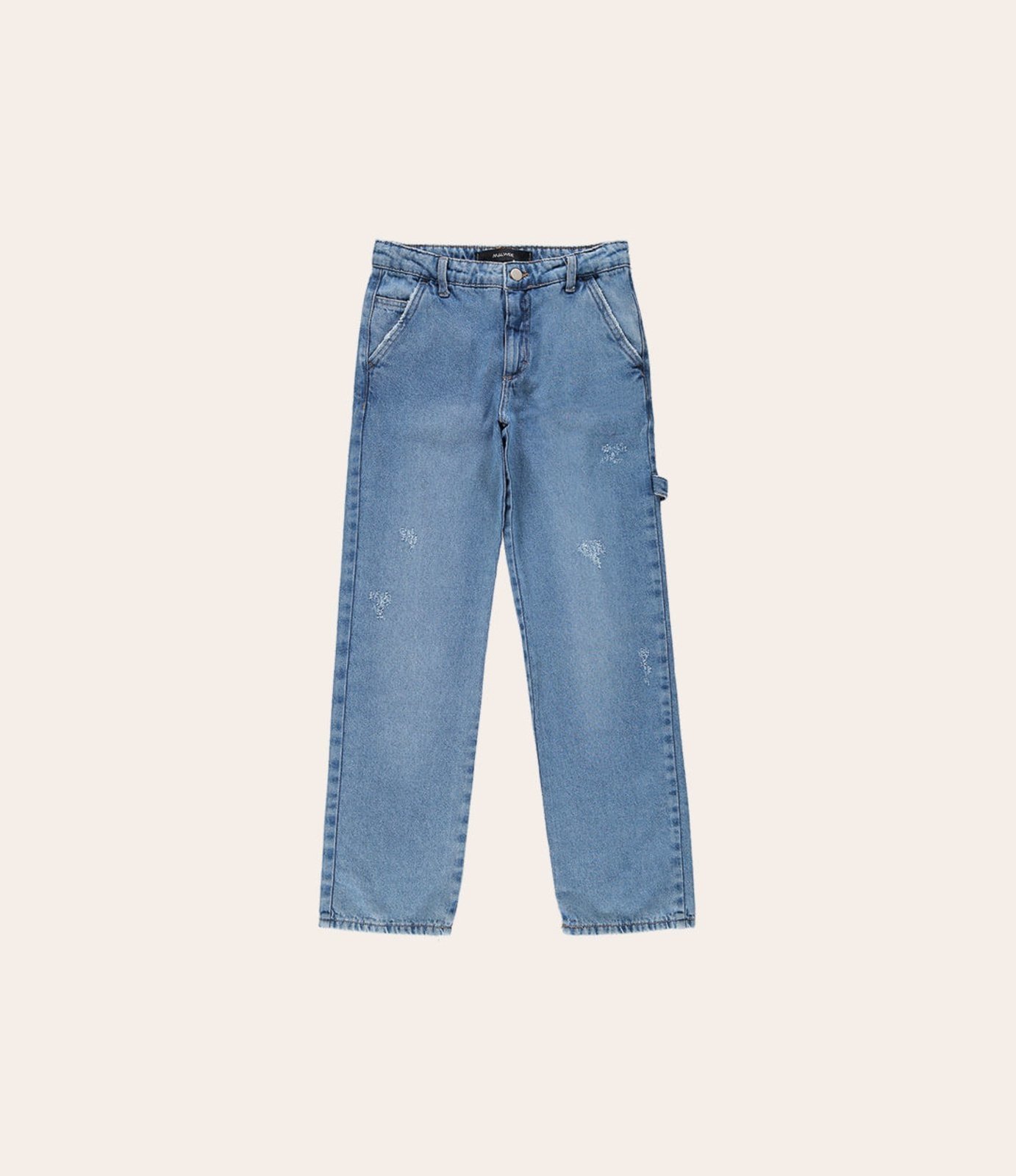 Infantil - Calça Menino Loose Fit Em Jeans Malwee