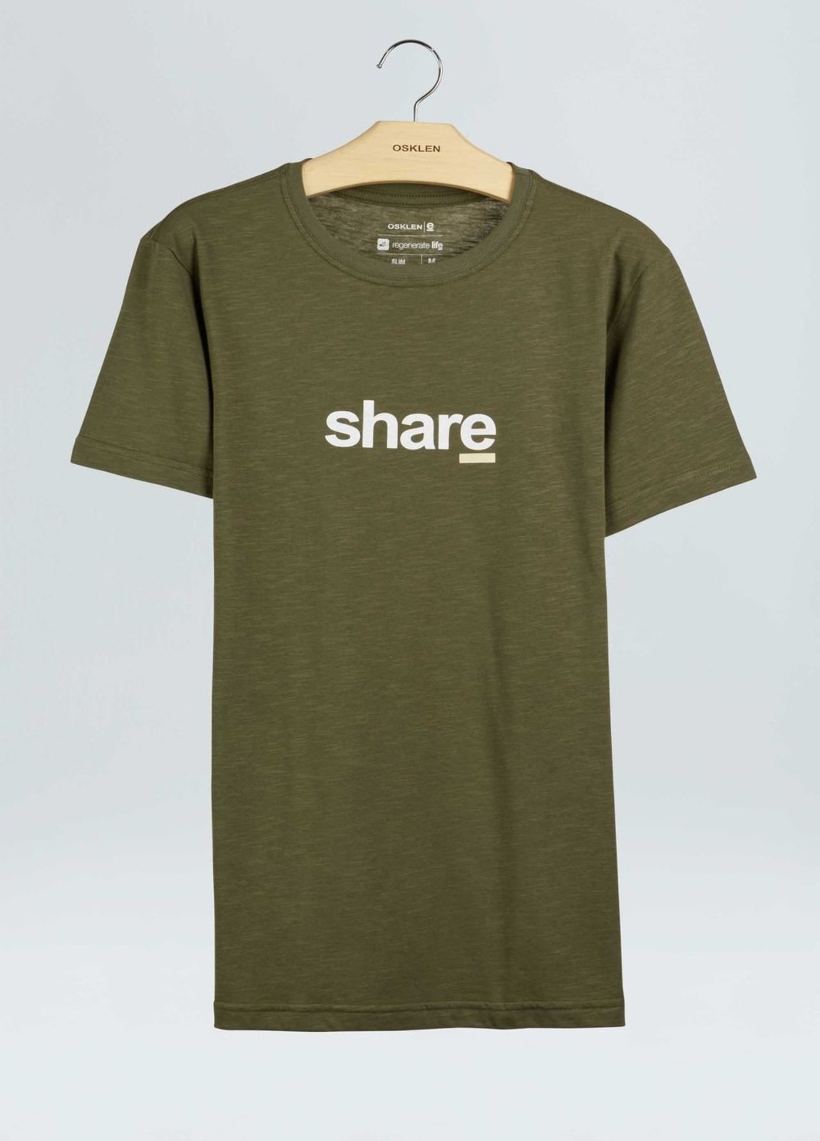 T-shirt organic rough share OSKLEN