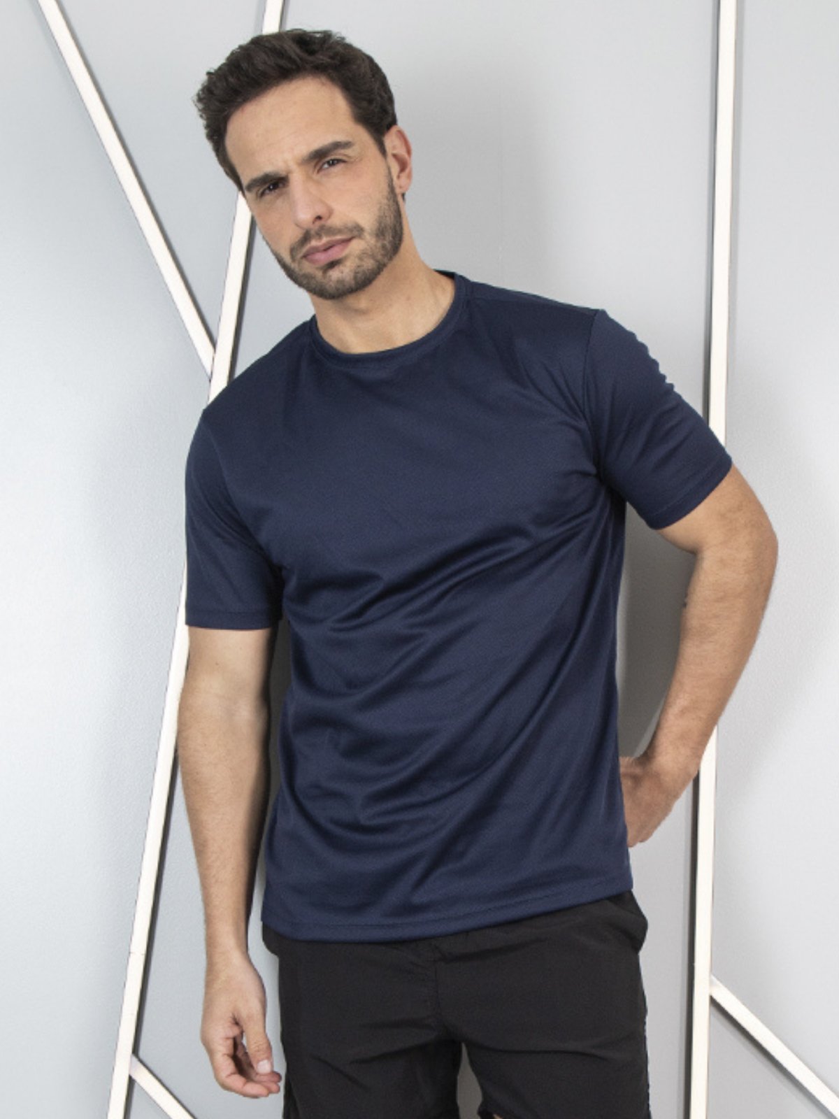 Camiseta Unissex Manga Curta Dry Fit Poliéster Gola Redonda