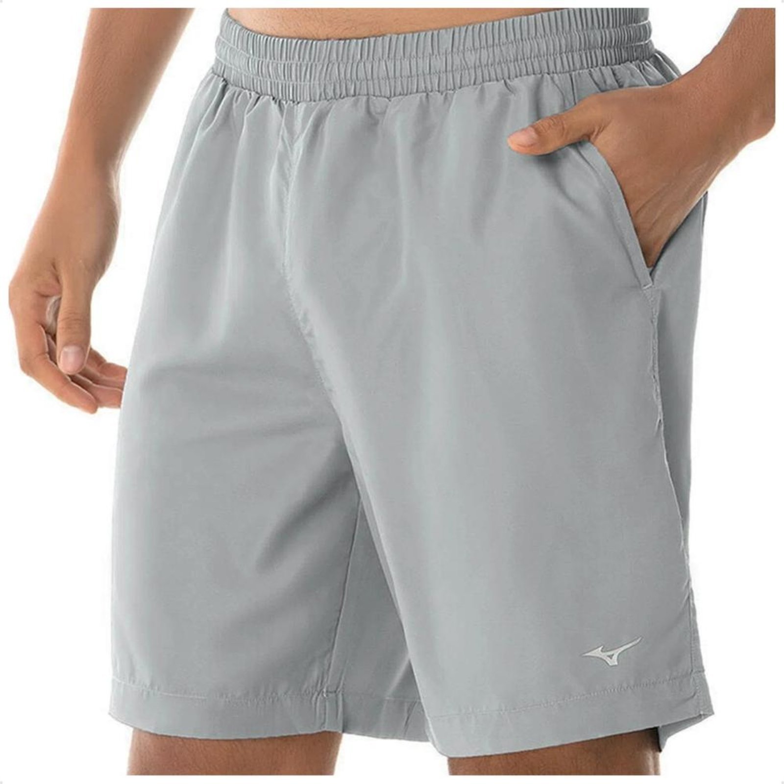 Bermuda Mizuno Energy M 7" Masculina Cinza"
