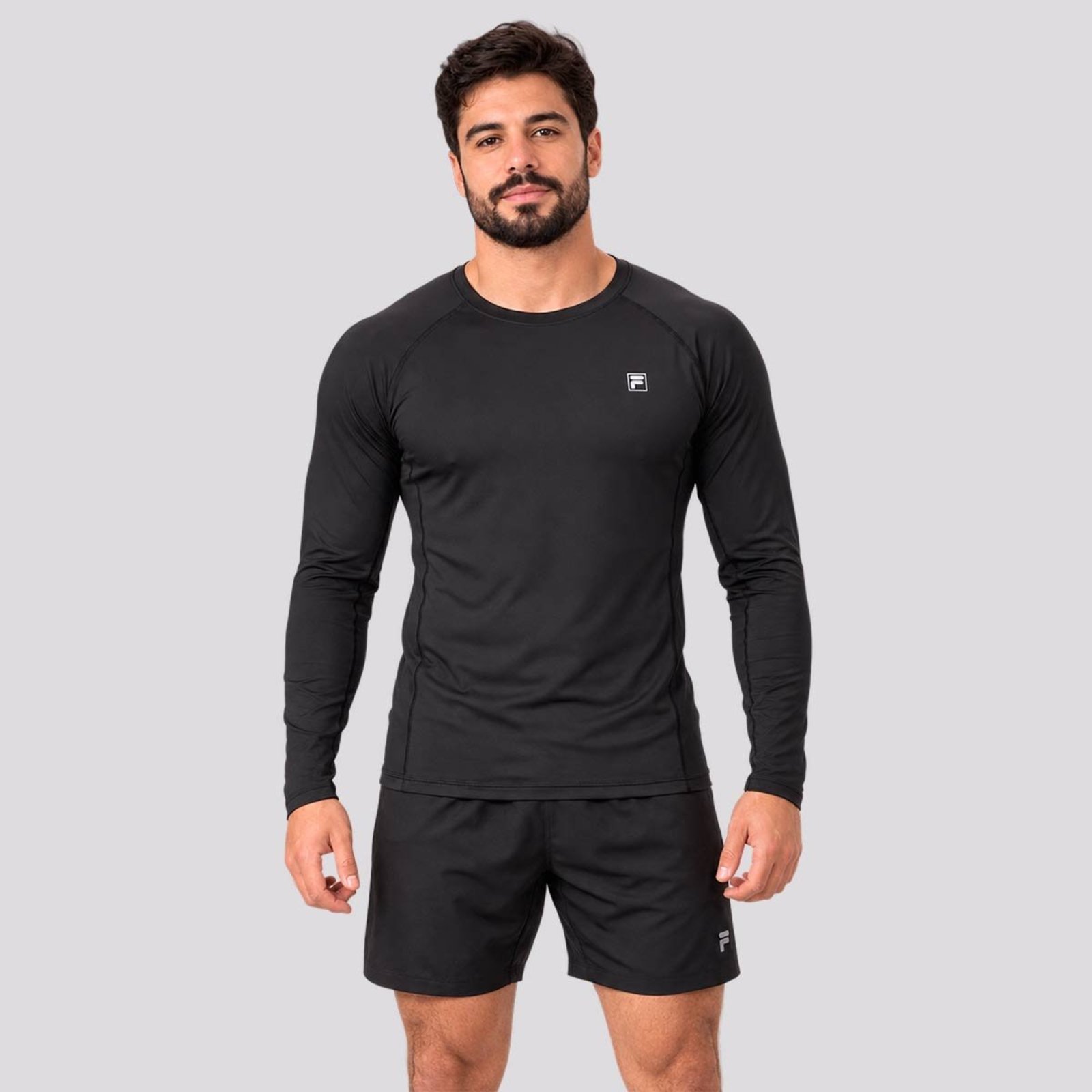 Camiseta ML Fila Life Preta