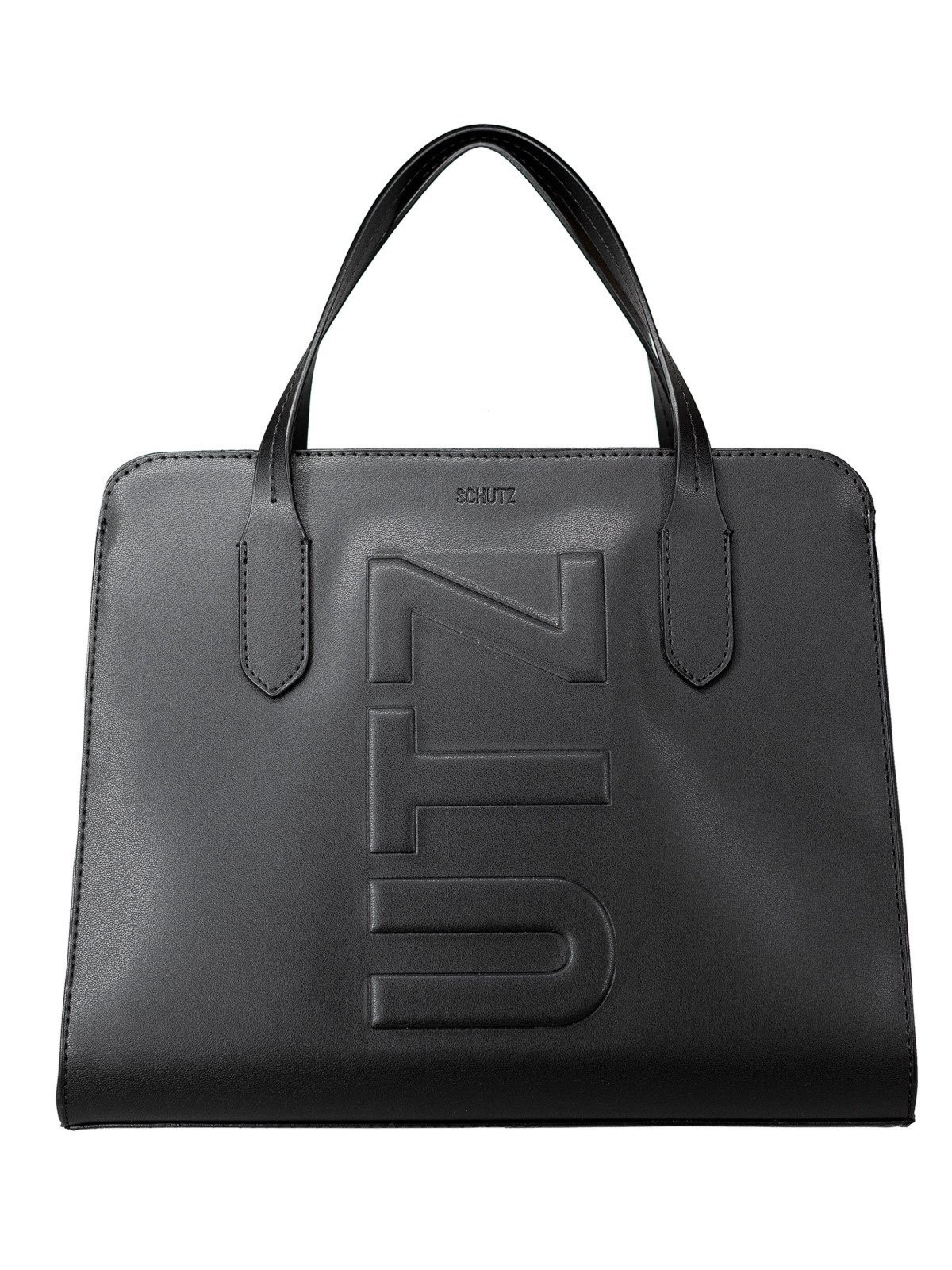 Bolsa Feminina Média Schutz Casual Tote Tassy Tiracolo Preto Black