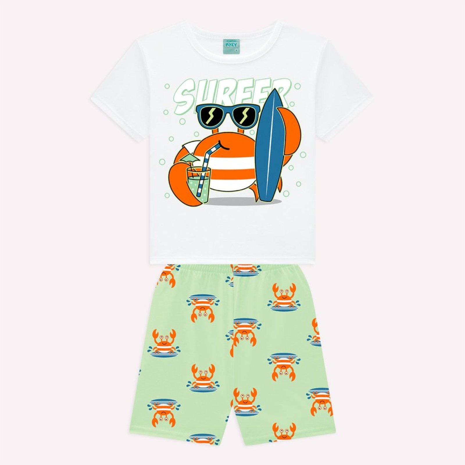 Pijama Menino Caranguejo Kyly