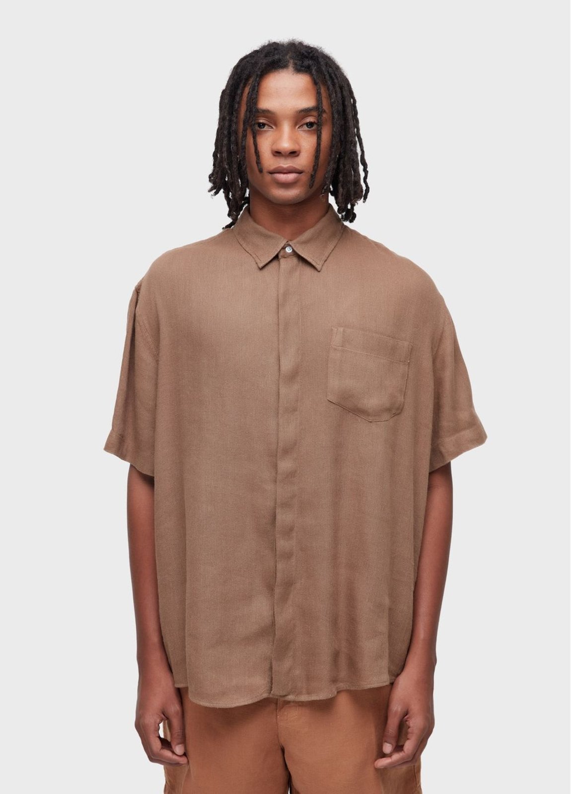 Camisa recycled linen OSKLEN
