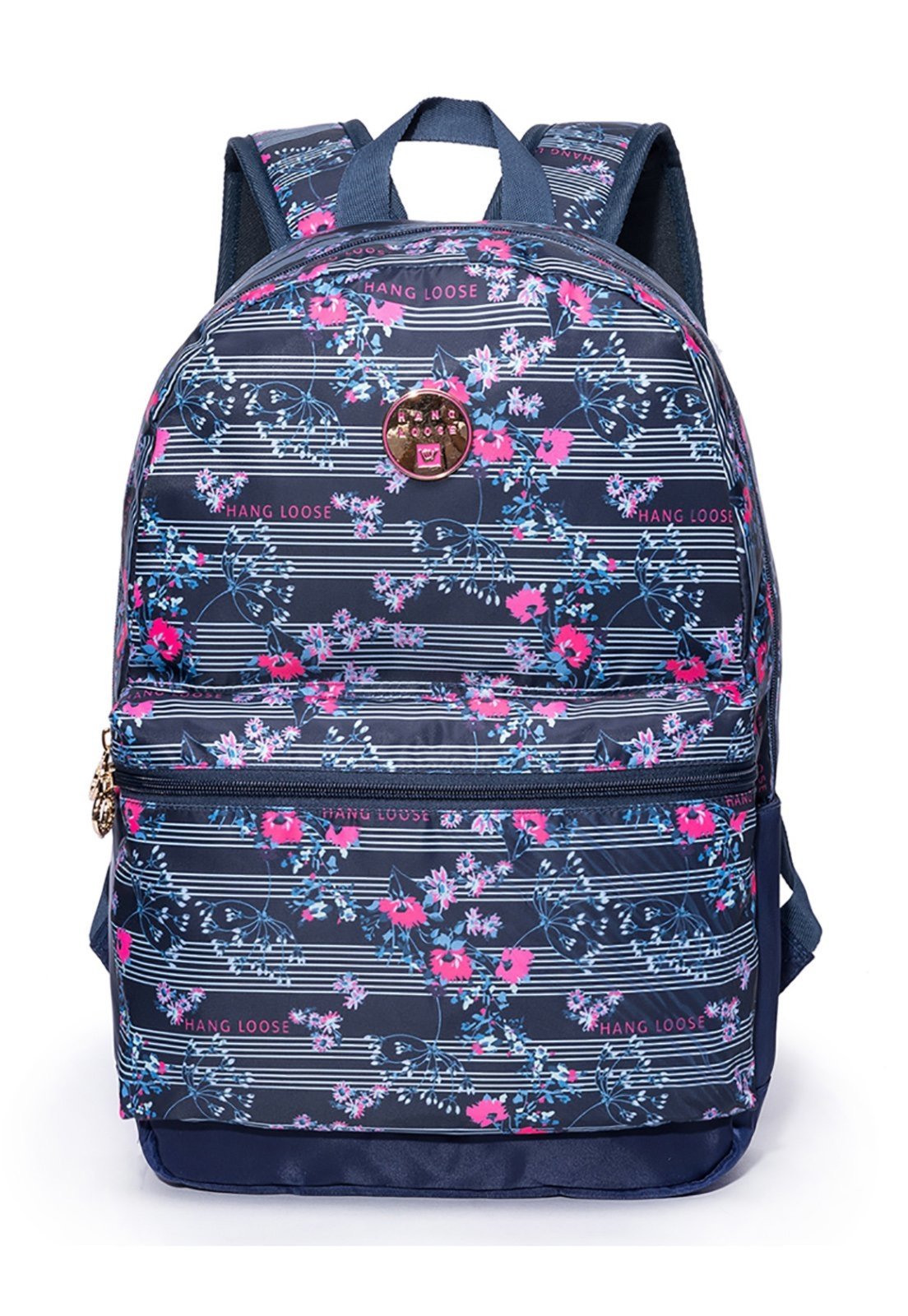 Mochila Hang Loose Reforrçada Casual Viagem Espaçosa Dia a Dia Passeio Juvenil Notebook