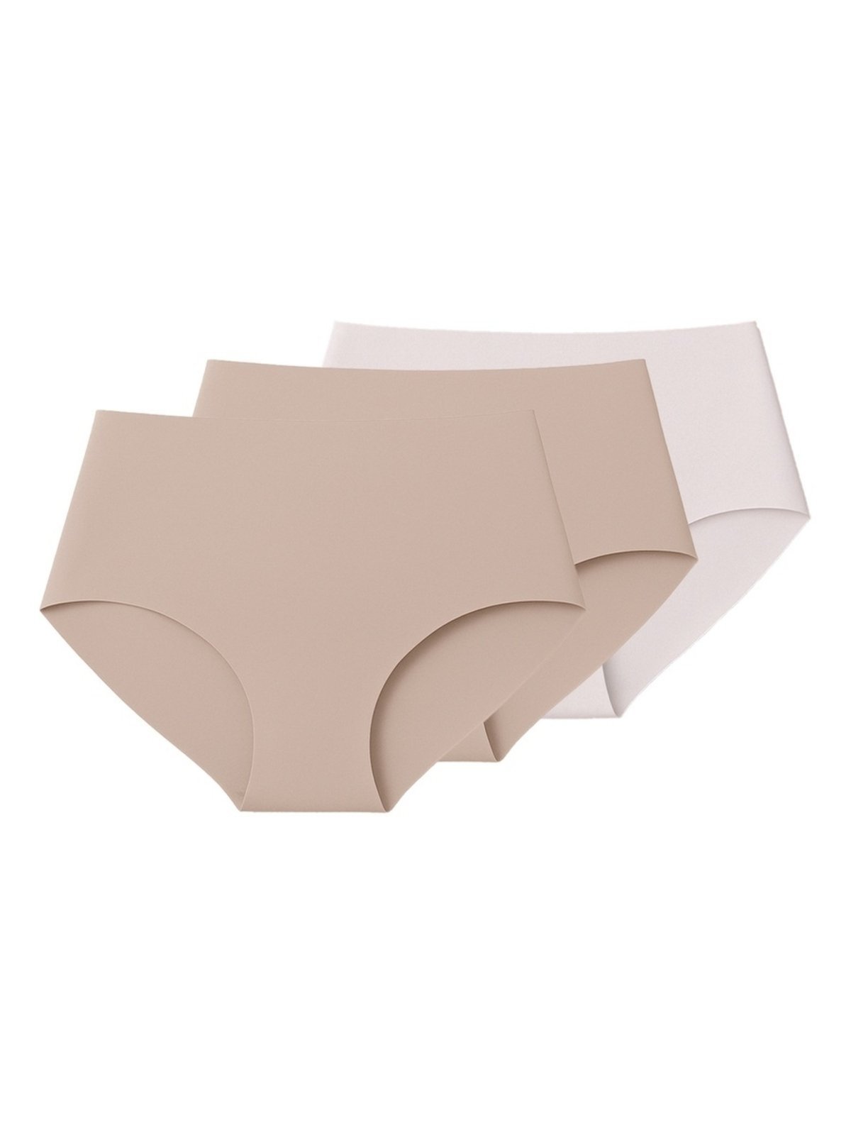 Kit com 3 Calcinhas Caleçon Liz 50256 Branco