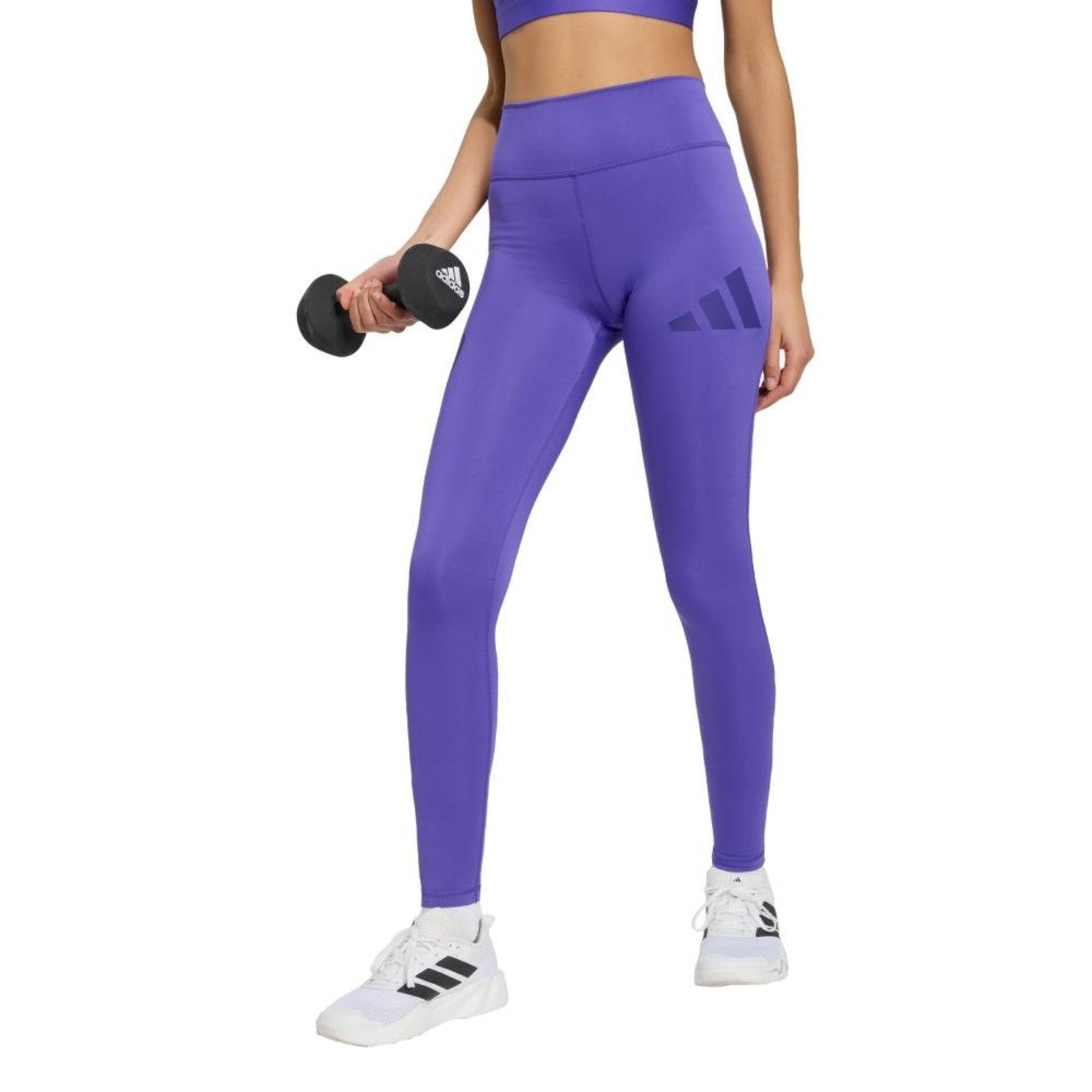 Legging Train Essentials Big Logo Full-Length adidas Performance Roxo