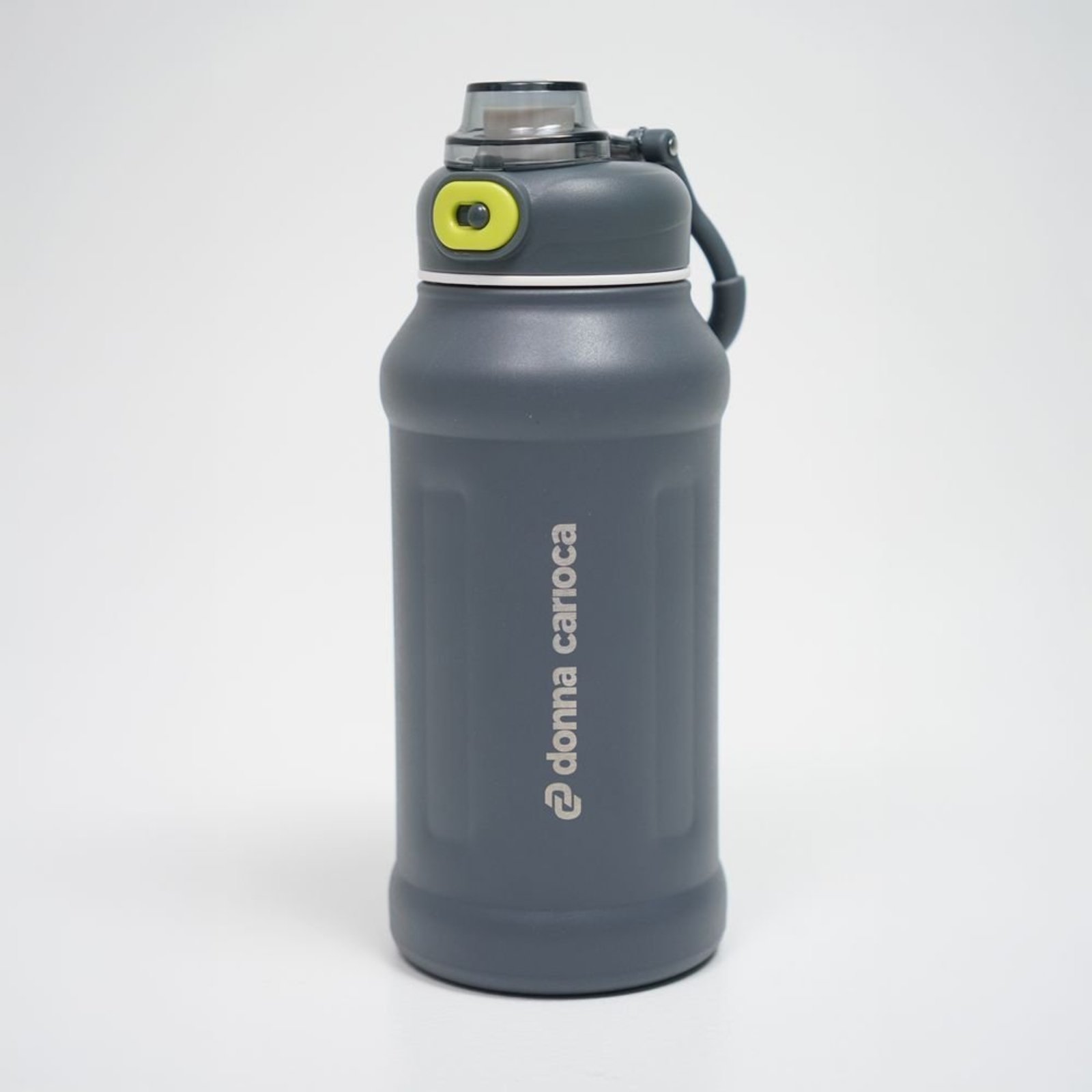 Garrafa Térmica Inox Cinza 850ml Donna Carioca
