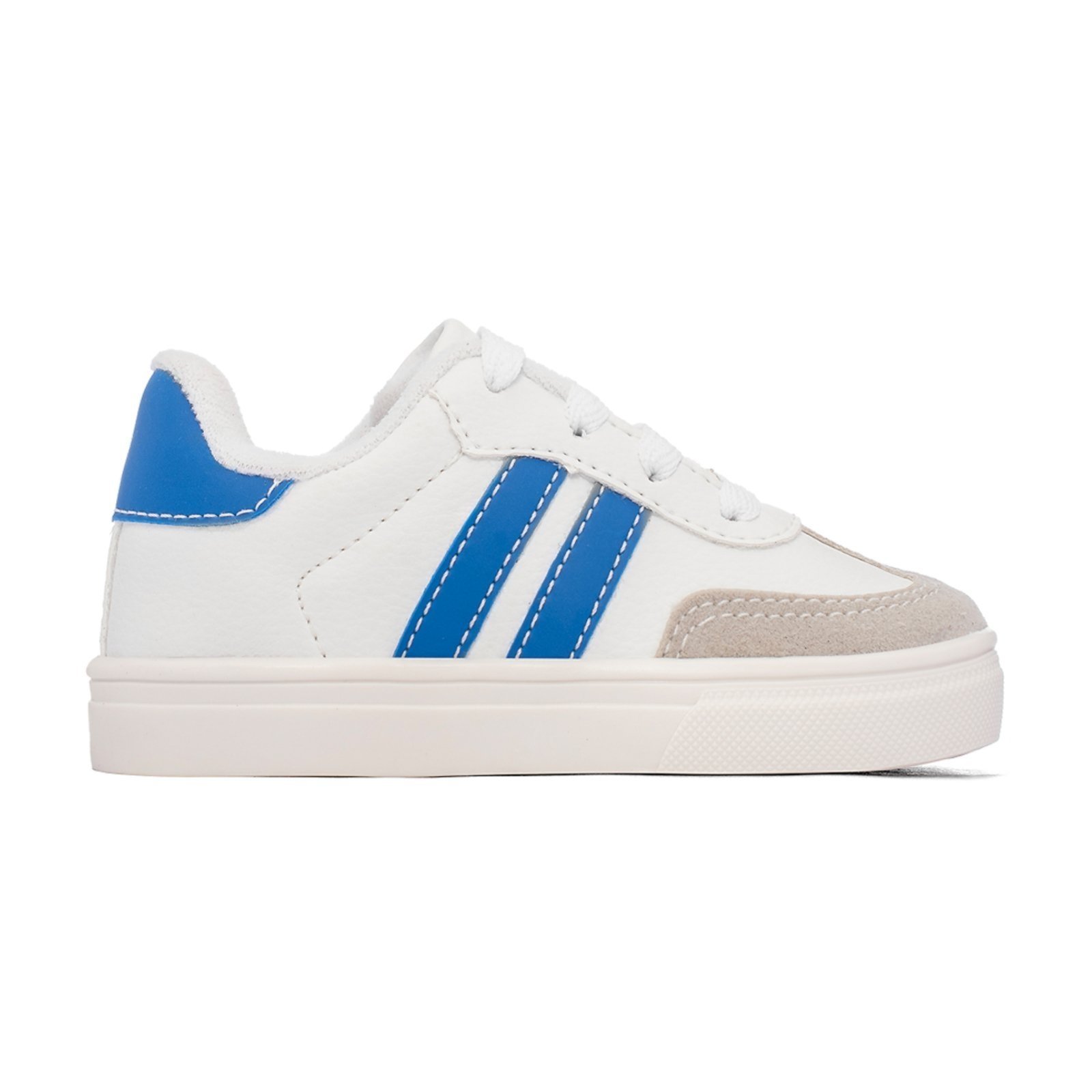 Infantil - Tenis Casual Recortes Menino Funfy 340A Azul