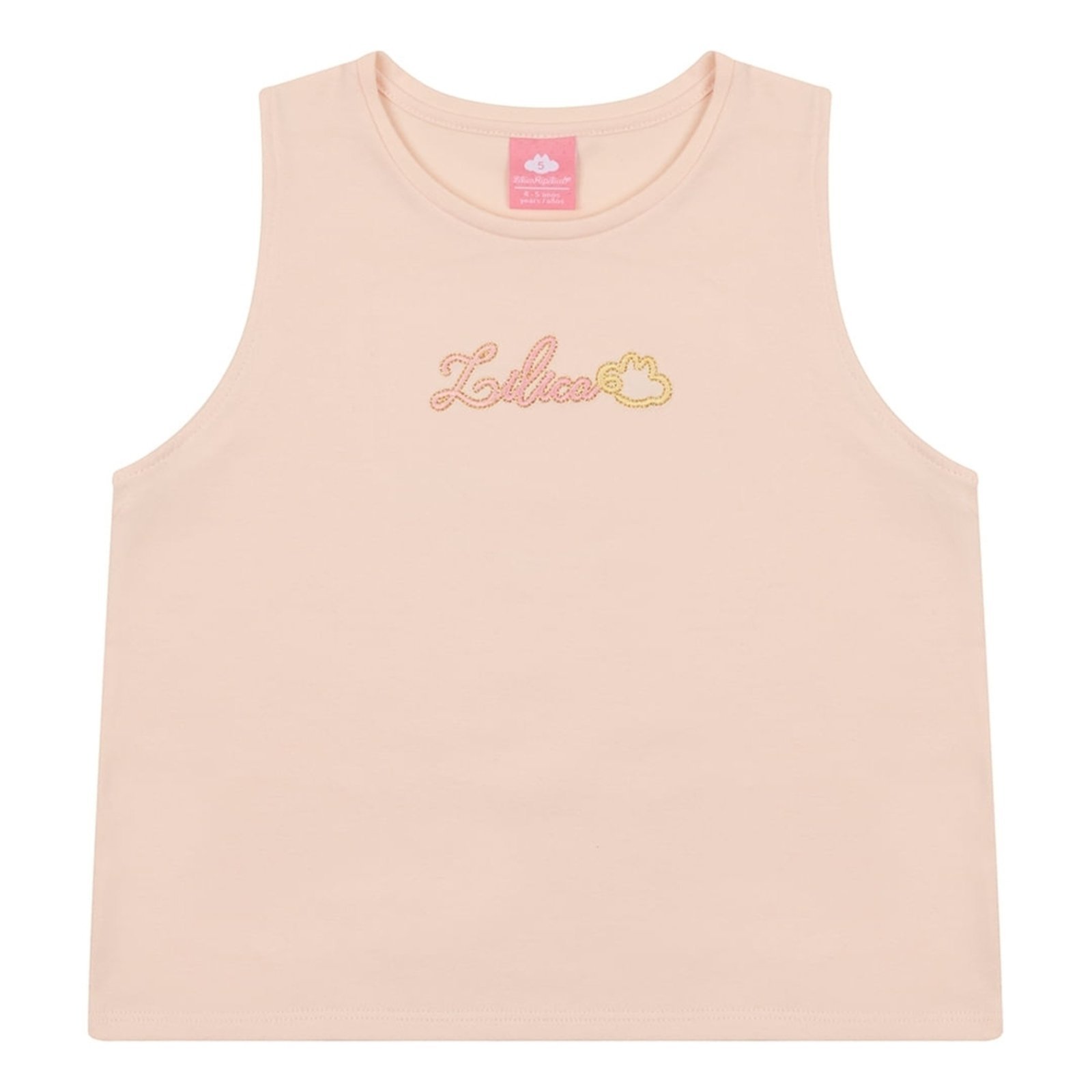 Infantil - Blusa Regata Feminina Lilica Ripilica