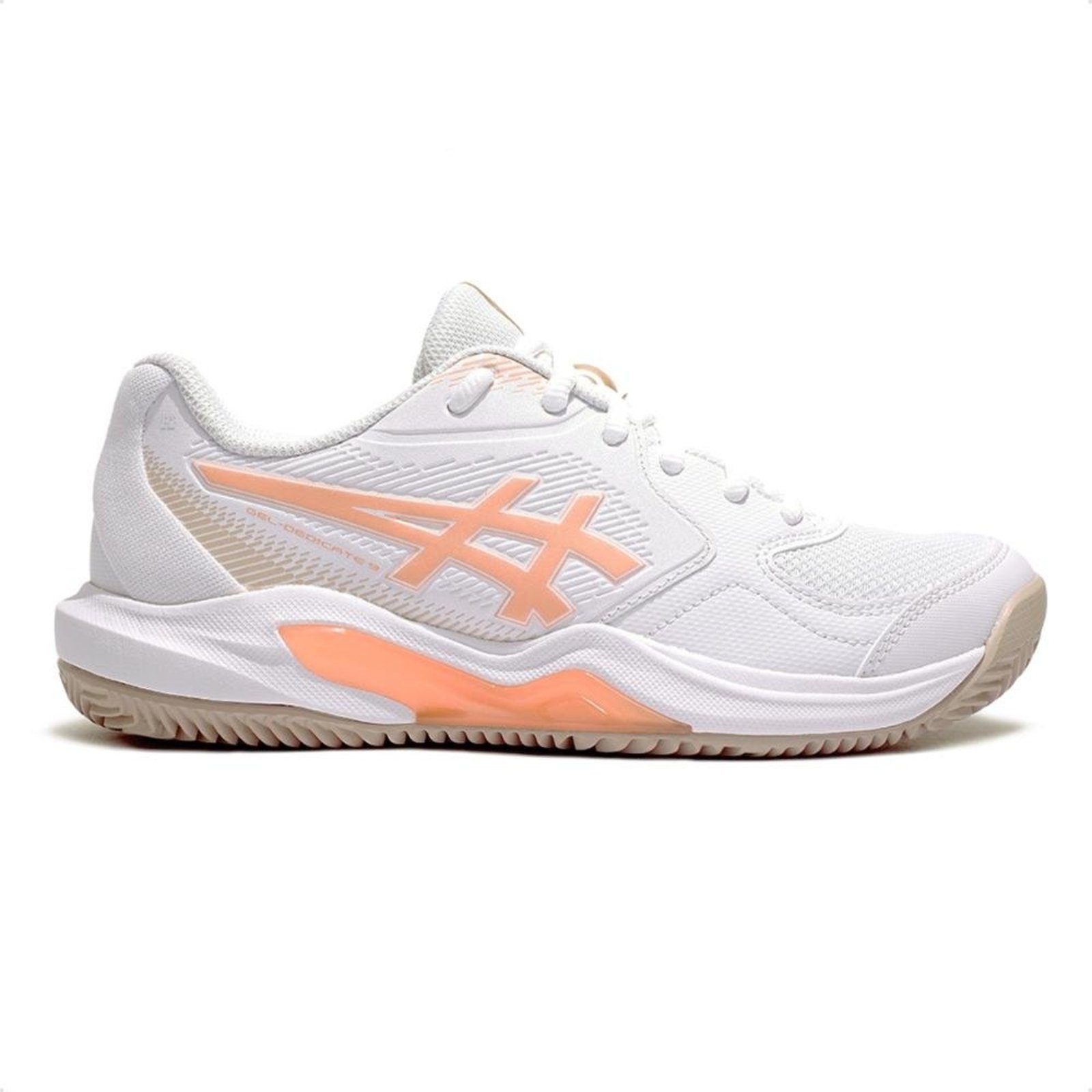 Tênis Asics Gel-Dedicate 9 Clay Feminino Branco