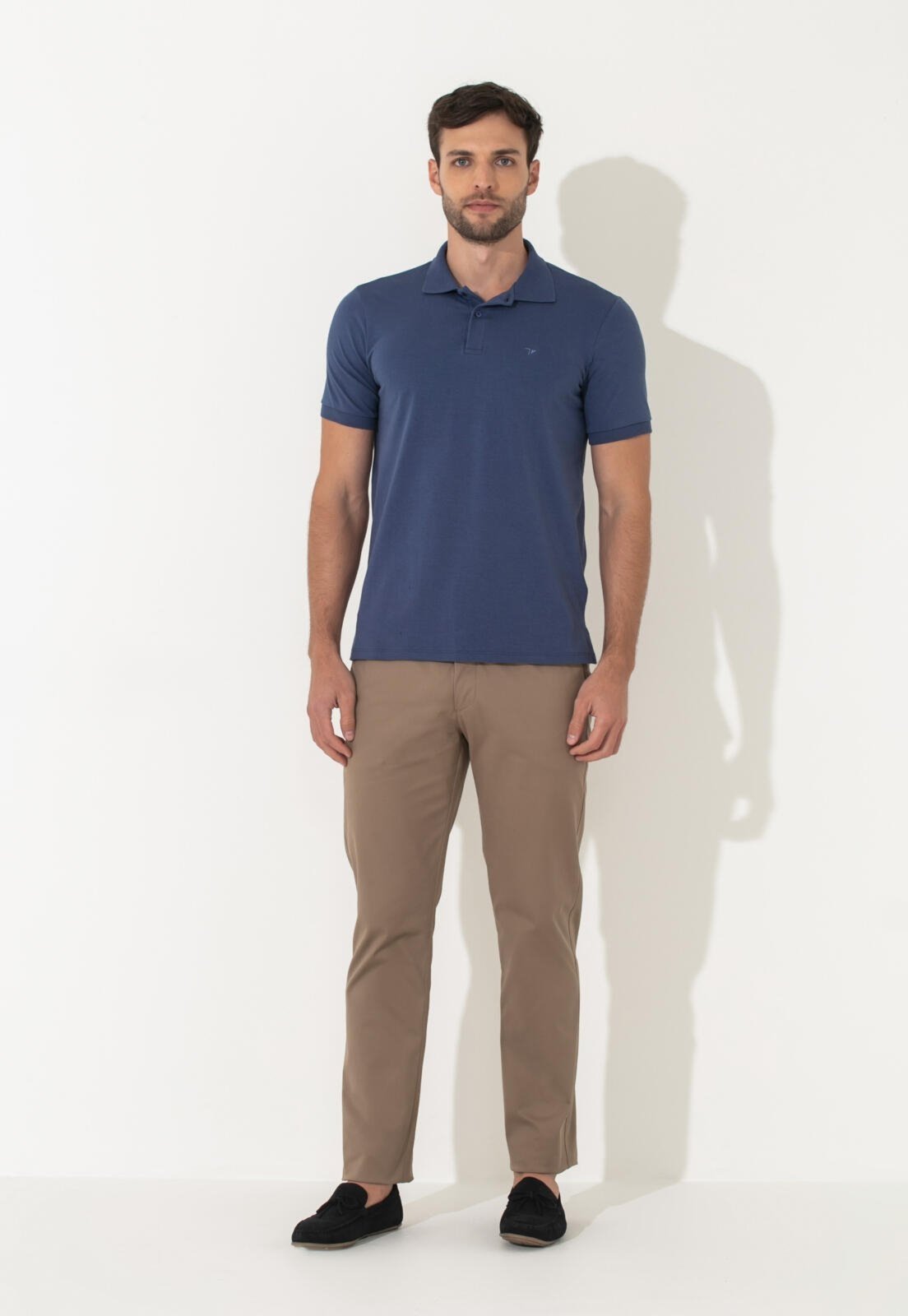 Calça Sarja Regular Moovexx Traymon – Kaki Medio – 54