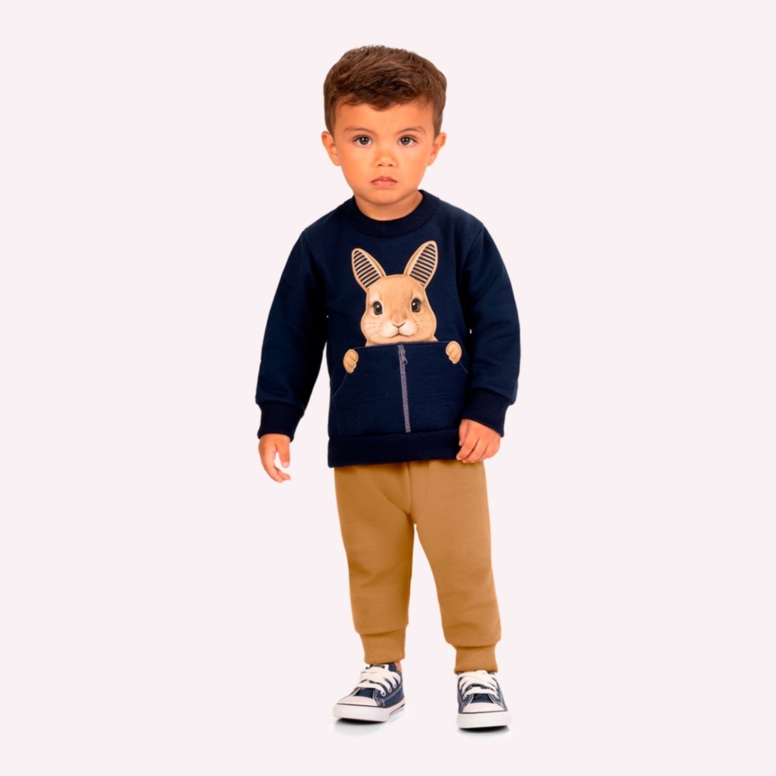 Infantil - Conjunto Menino Coelhinho Kyly