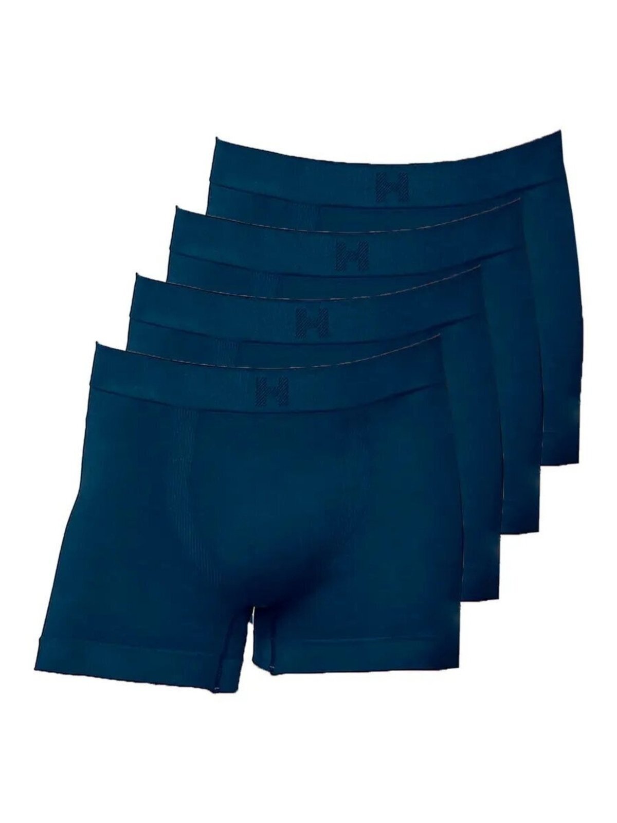 Kit com 4 Cuecas Boxer Hope Smc61020 Azul
