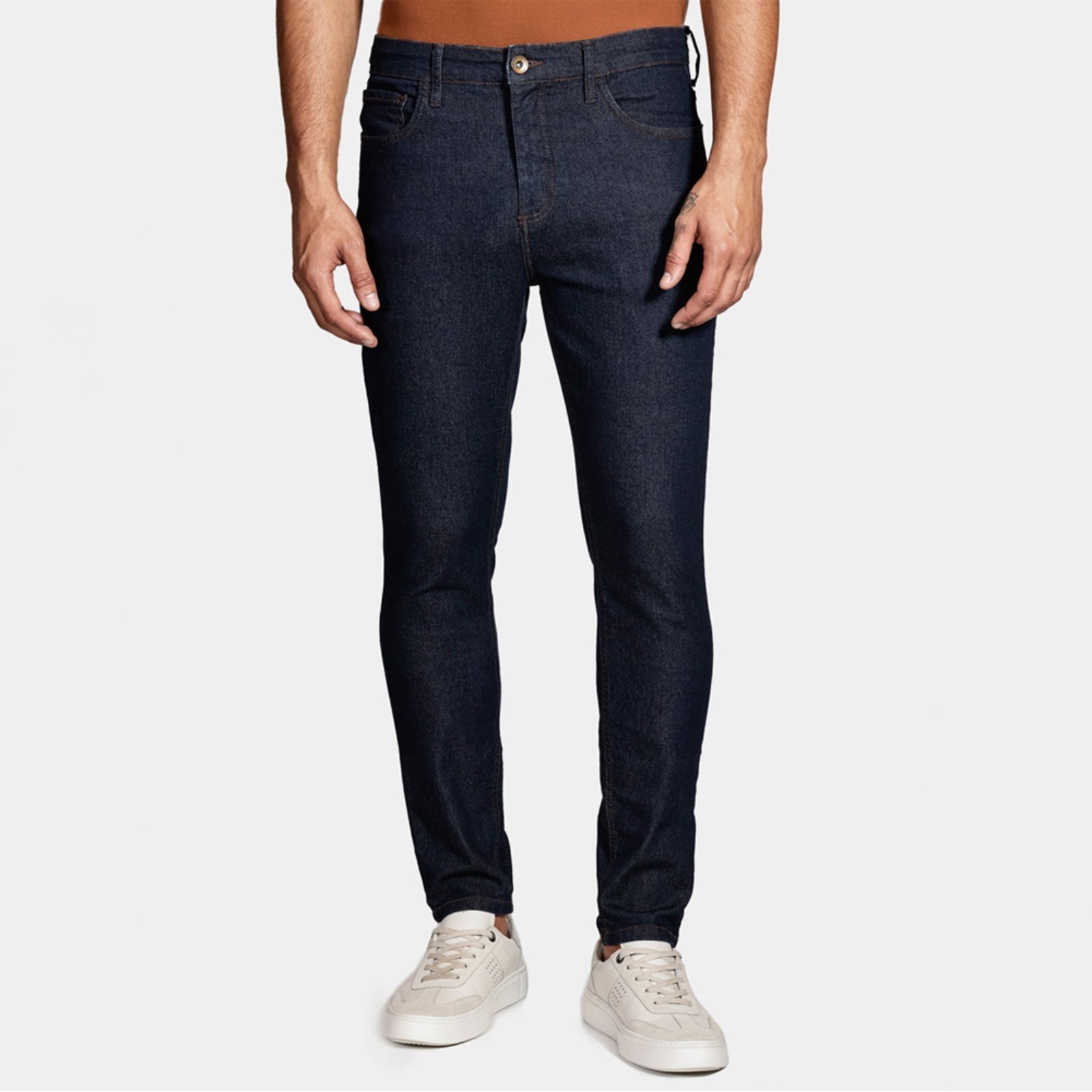 Calça Jeans Aramis Skinny Especial Pr26 Azul Masculino