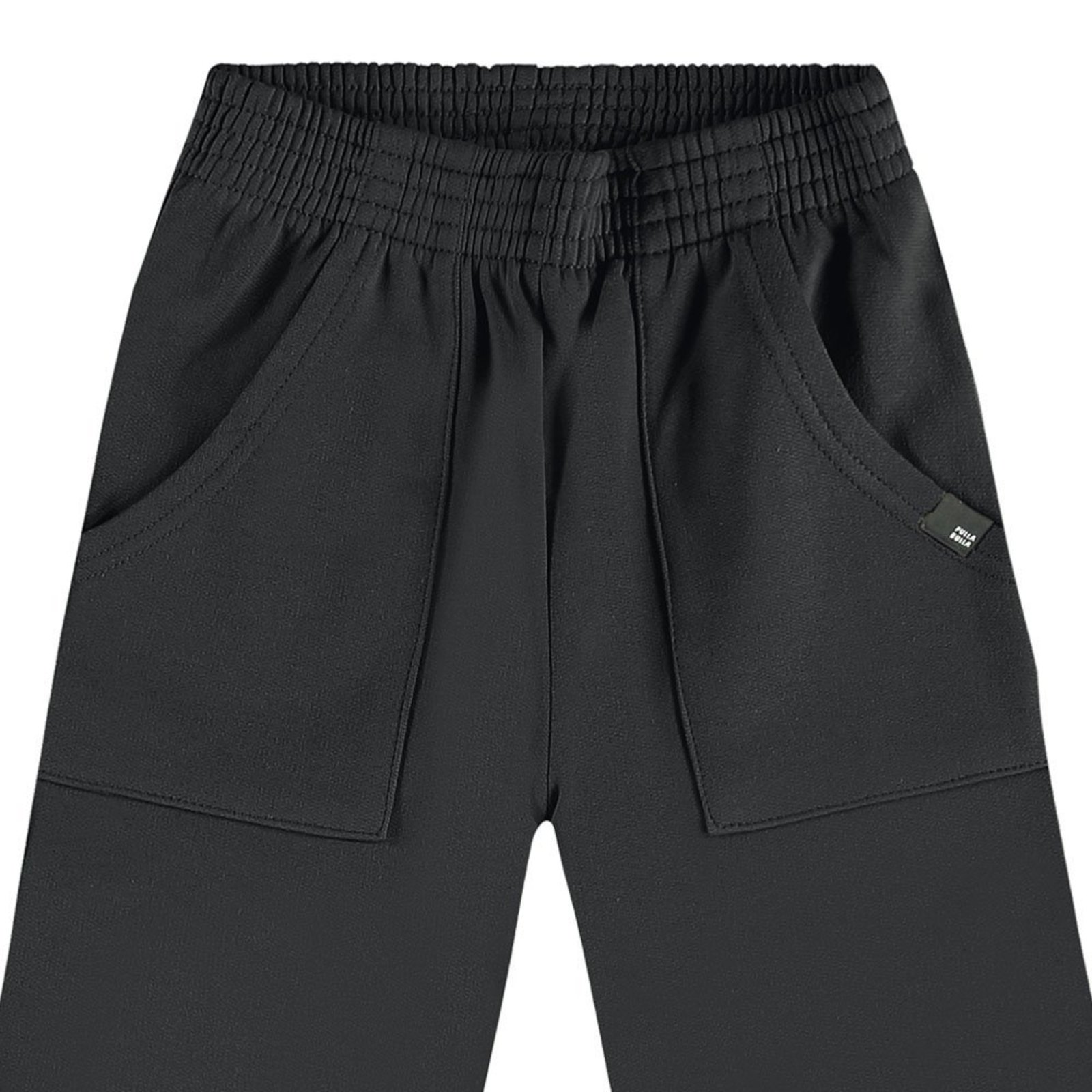 Infantil - Calça Preto Pulla Bulla Menino - 55369-51