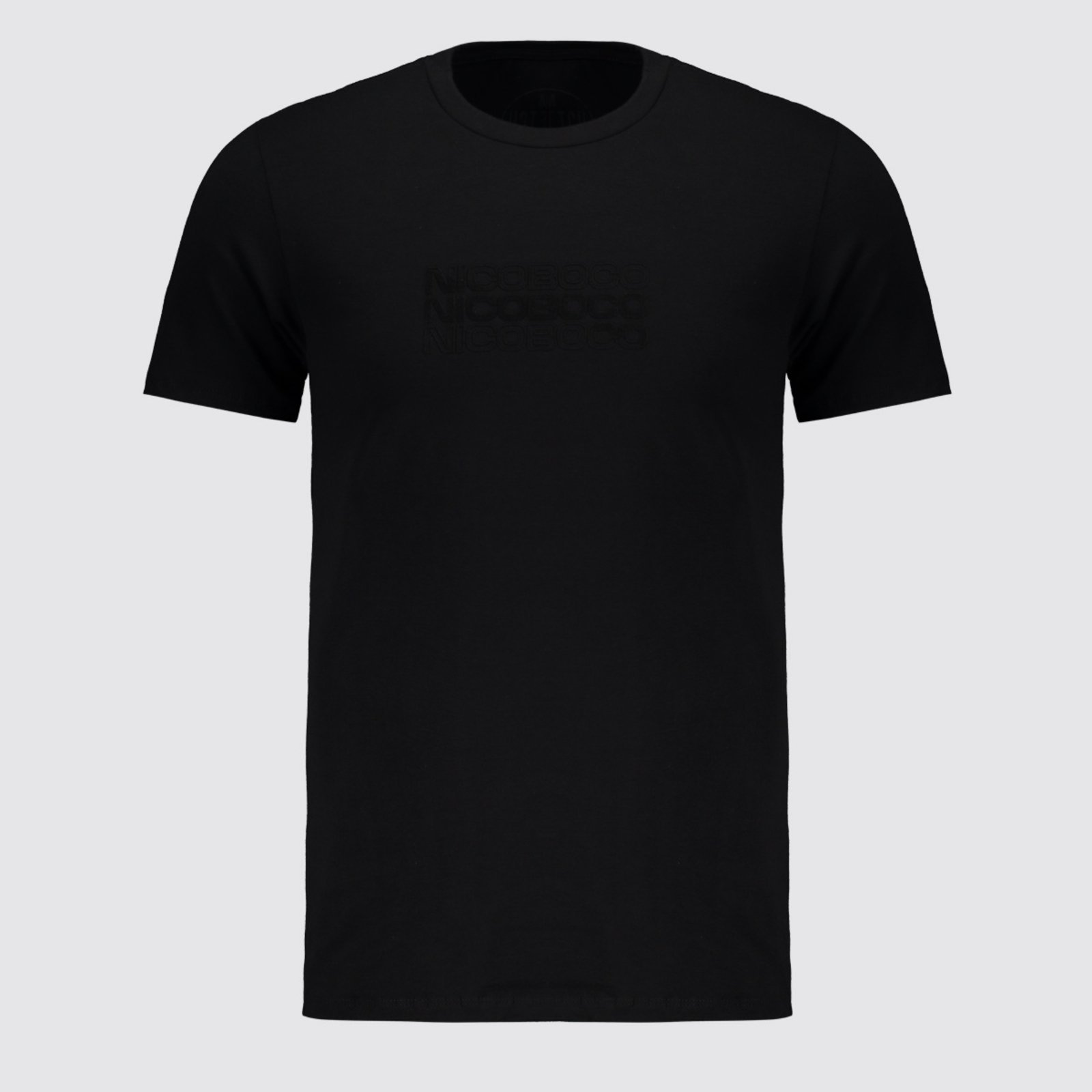 Camiseta Nicoboco Stretch Rhodes Preta