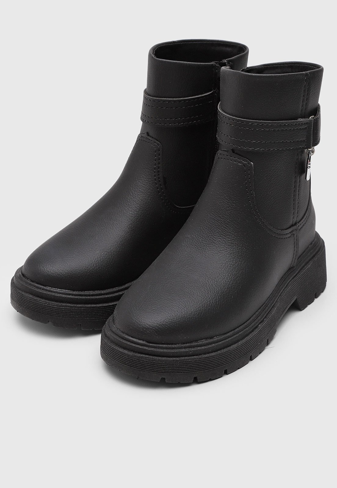 Infantil - Bota Pampili Coturno Duda Preta