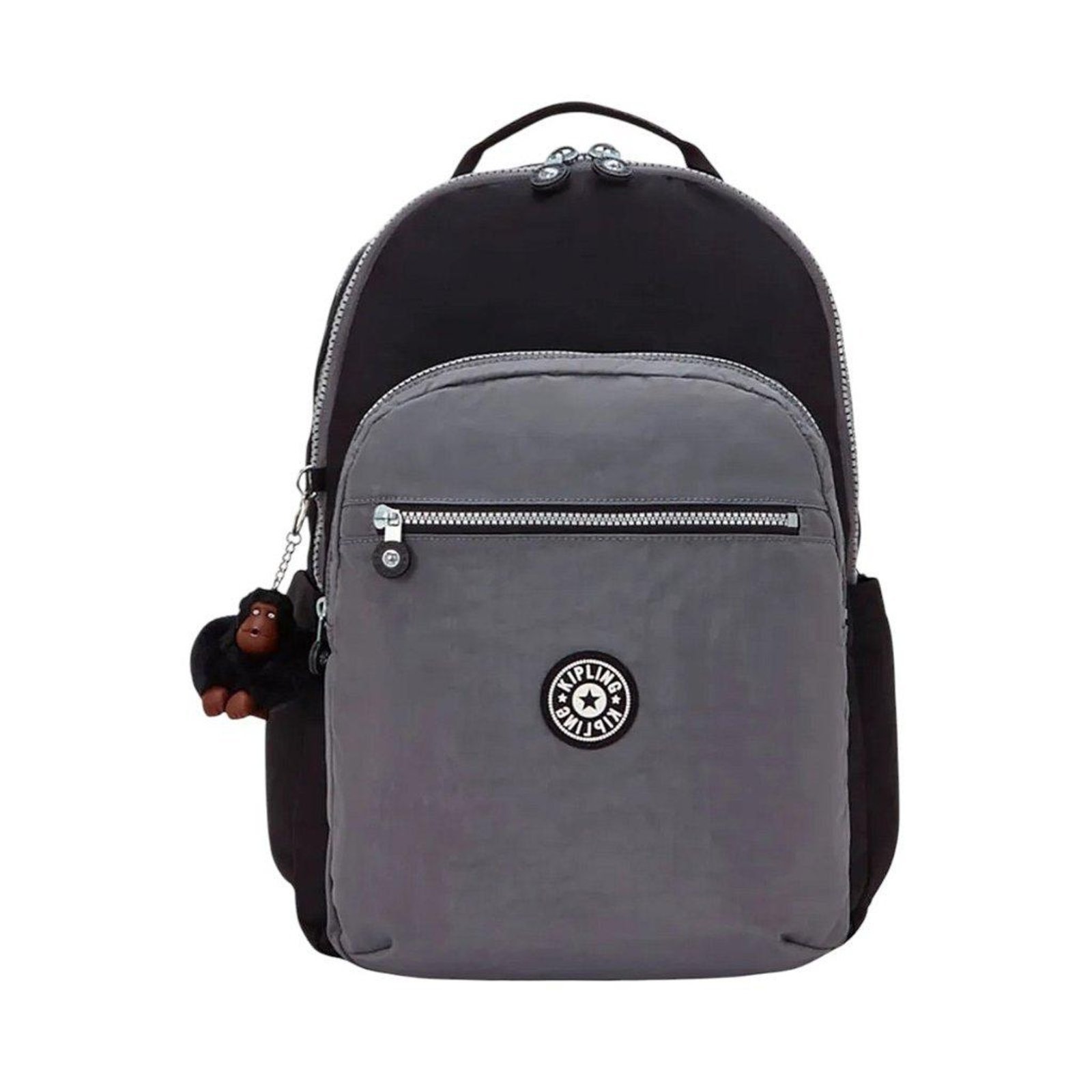 Mochila Kipling Seoul Lap Space Black BL Cinza