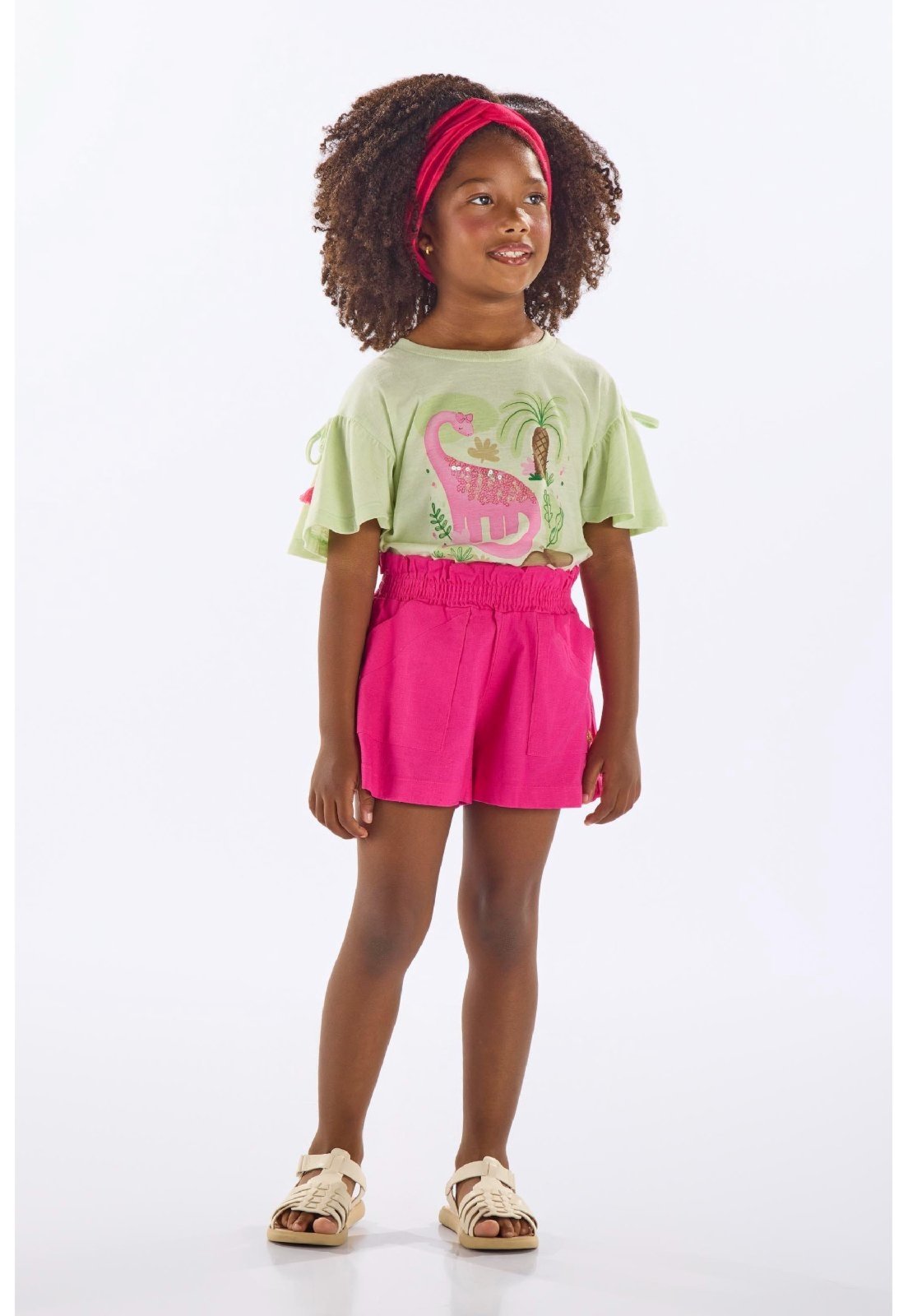 Infantil – Blusa em Algodão Up Baby Verde