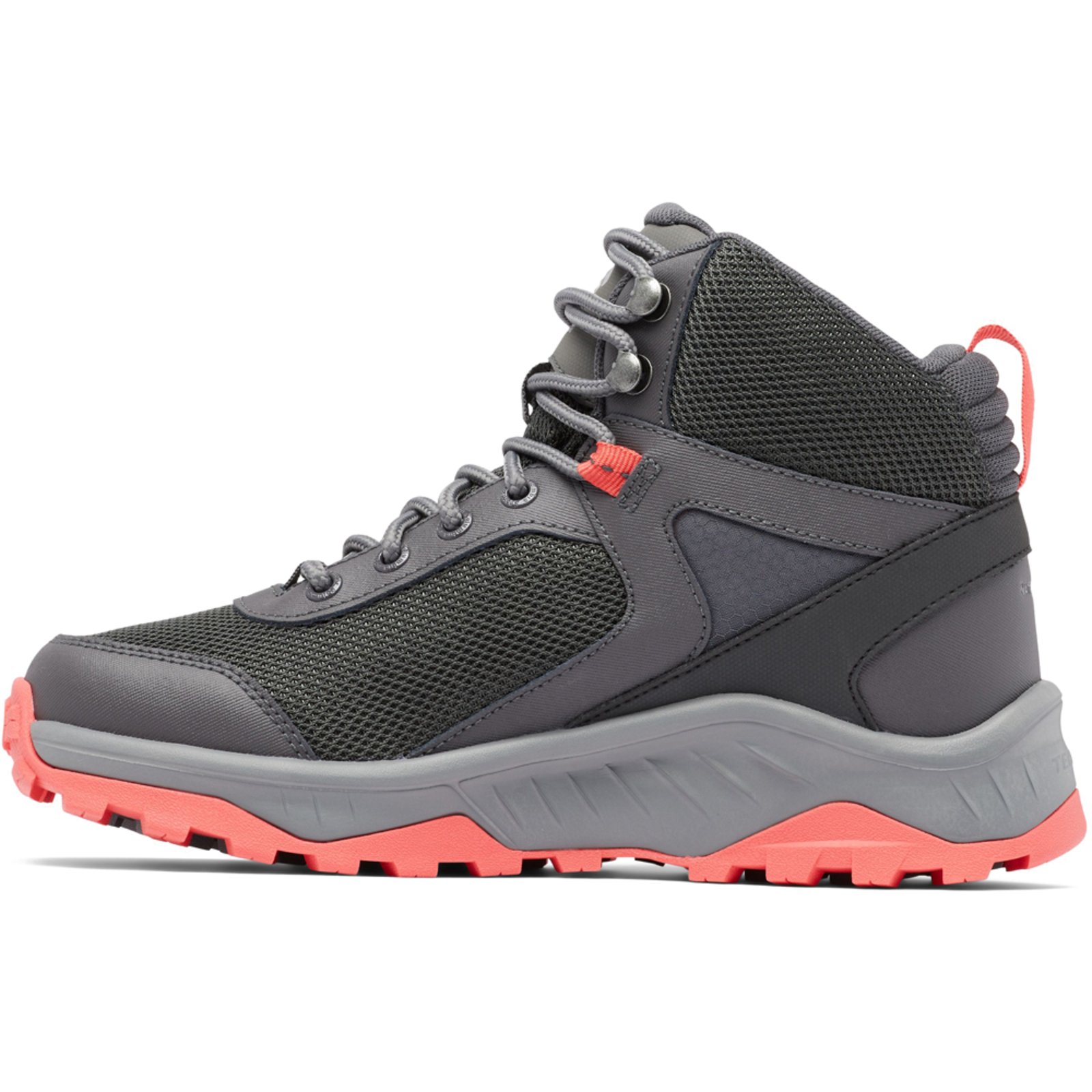 Vista 3 Bota Columbia Trailstorm OutDry Ascend Mid Feminino cinza Columbia cinza