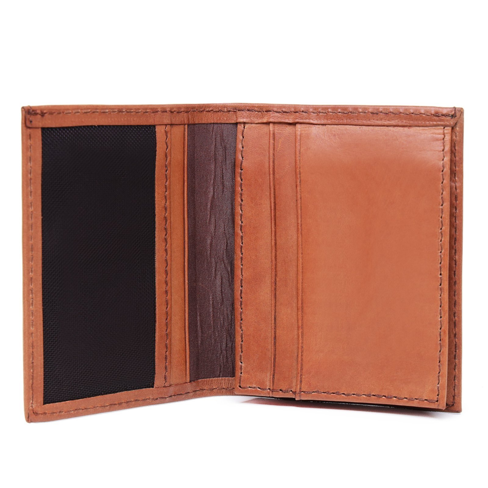 Vista 3 Carteira Masculina Malbork Couro para Cartão CA-944C caramelo Malbork caramelo