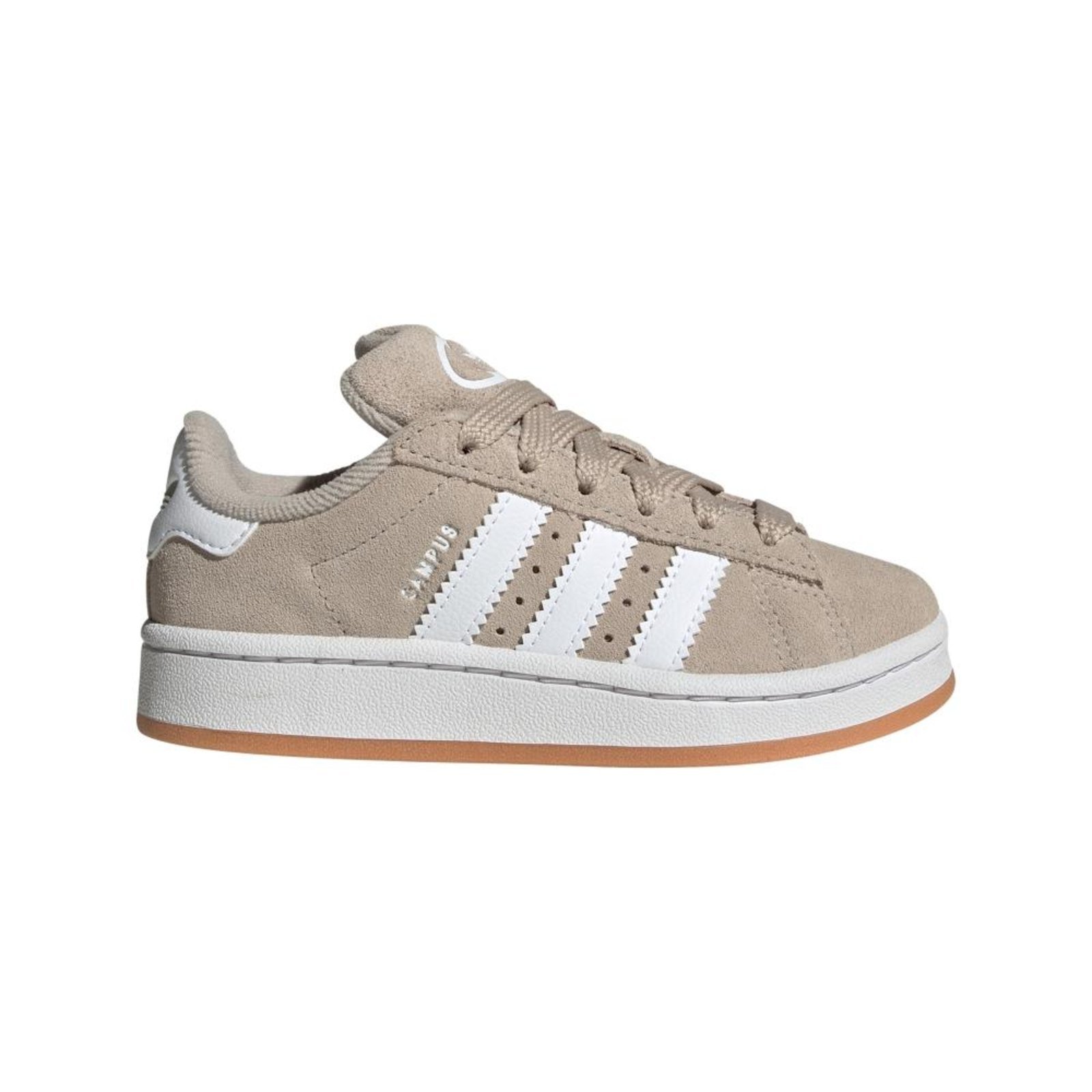 Infantil - Tênis Campus 00s Cadarço Elástico adidas Originals Bege