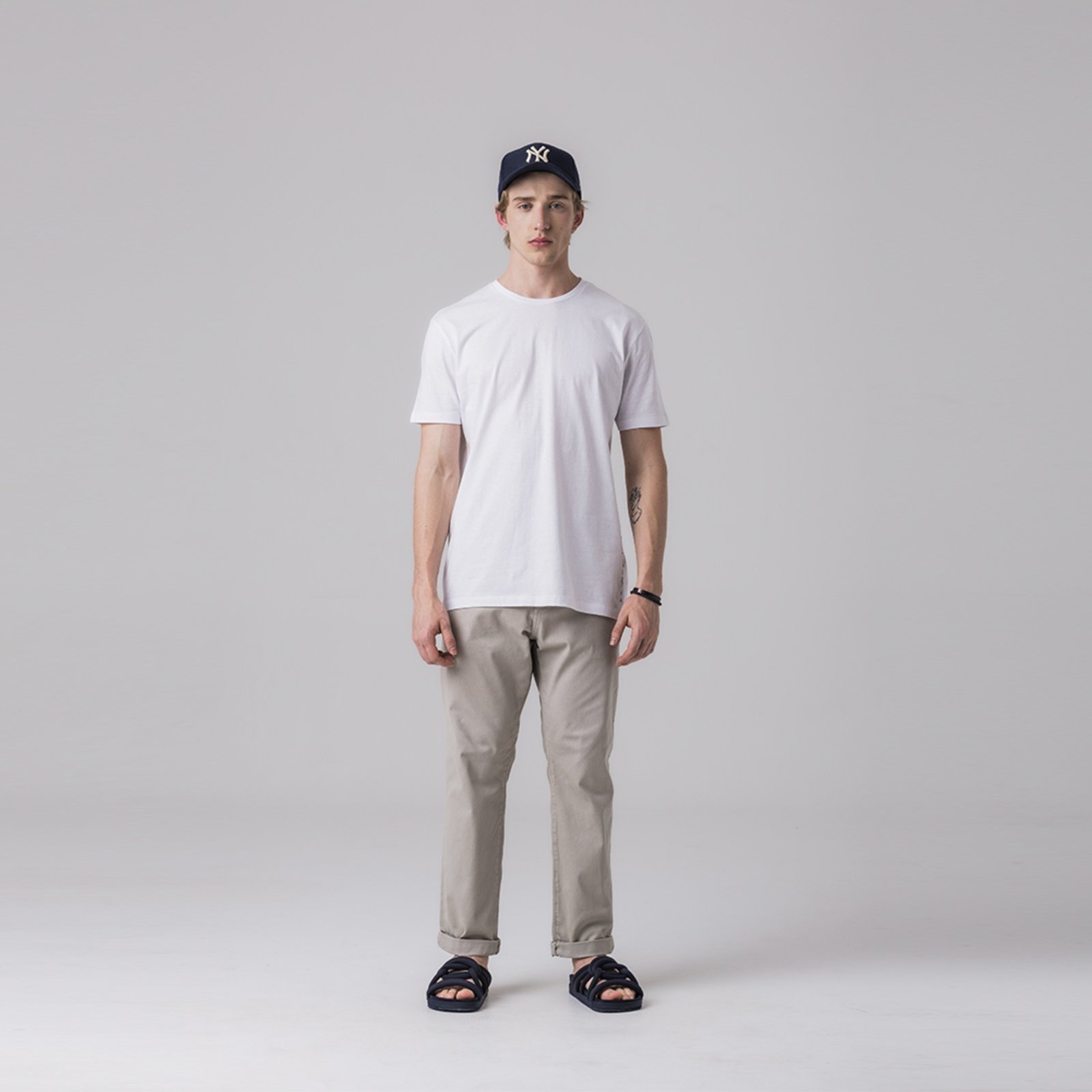 Camiseta Masculina Bossa Rock e Soda Branco