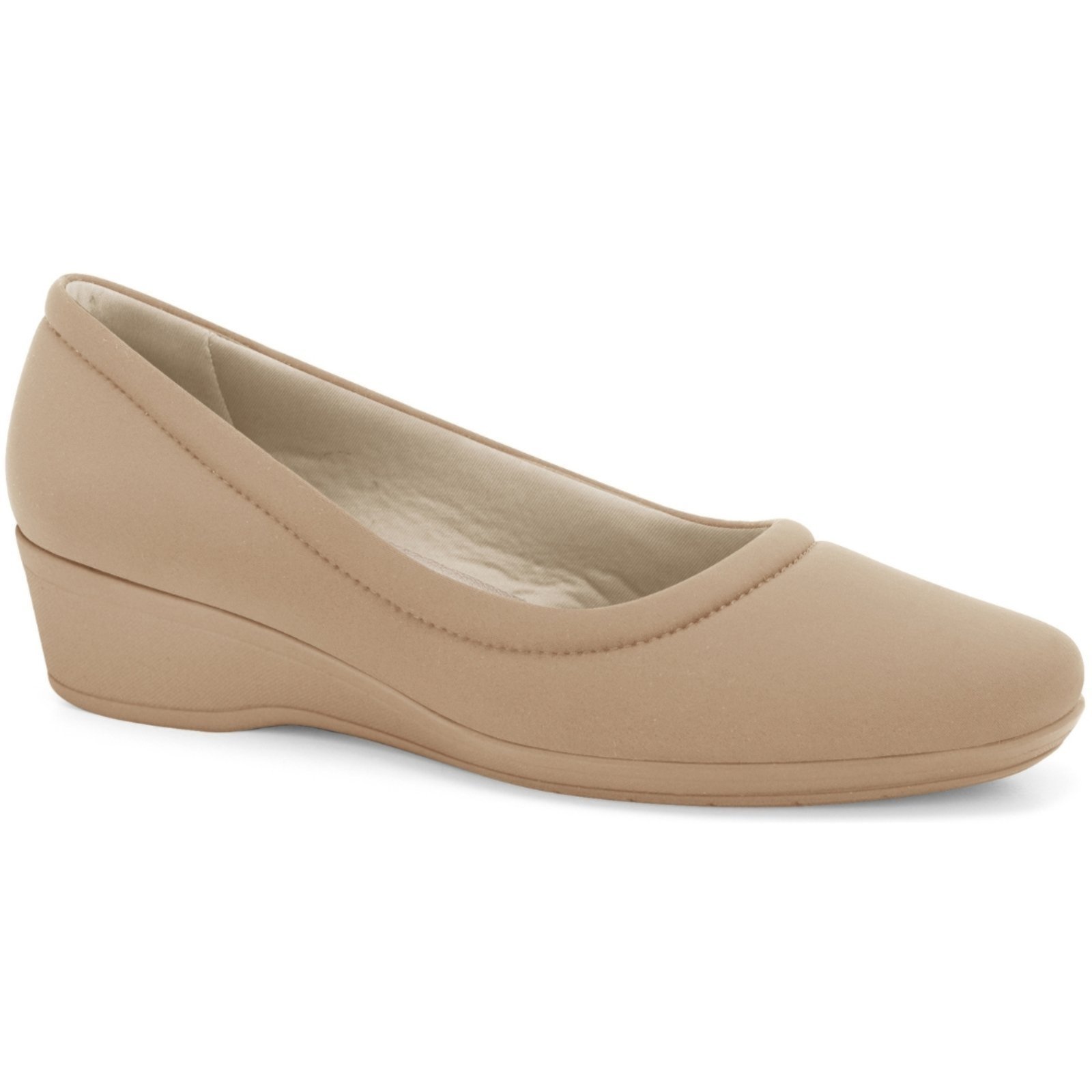 Sapato Feminino Anabela Caqui Comfortflex 2494305-4