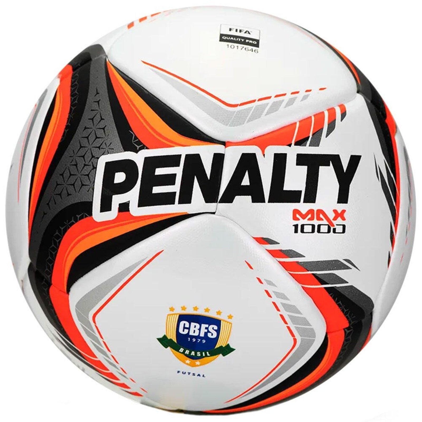 Bola Futsal Max 1000 Xxvi Profissional Penalty 5416531360 2161653 Branco