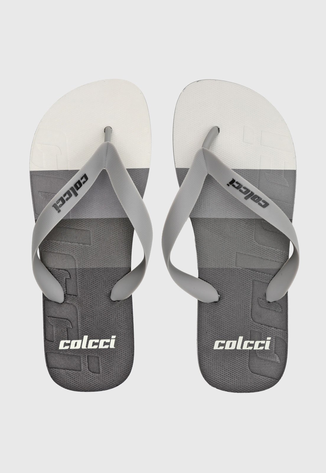 Chinelo Colcci Logomania Cinza