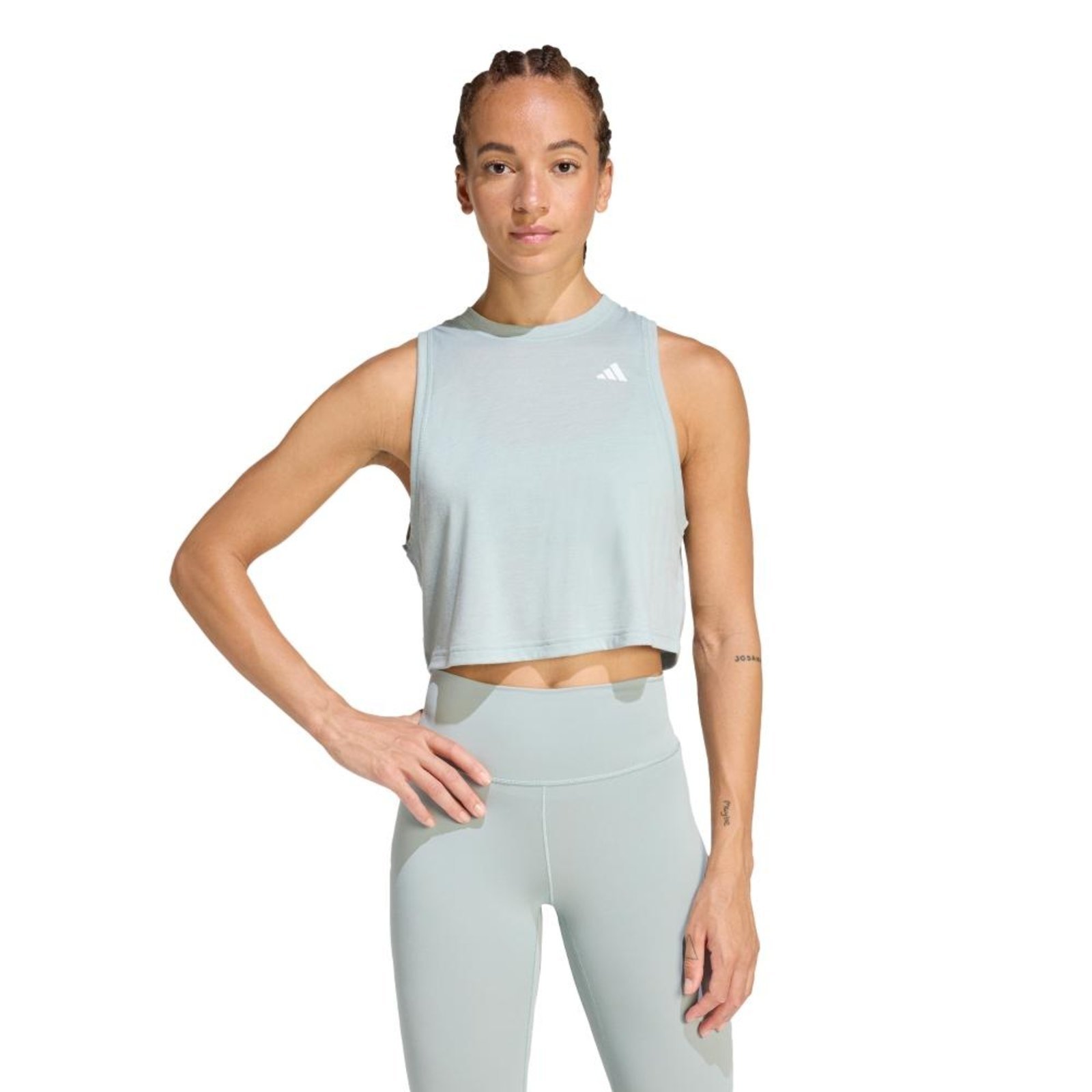 Regata Boxy de Treino Train Essentials adidas Performance Verde