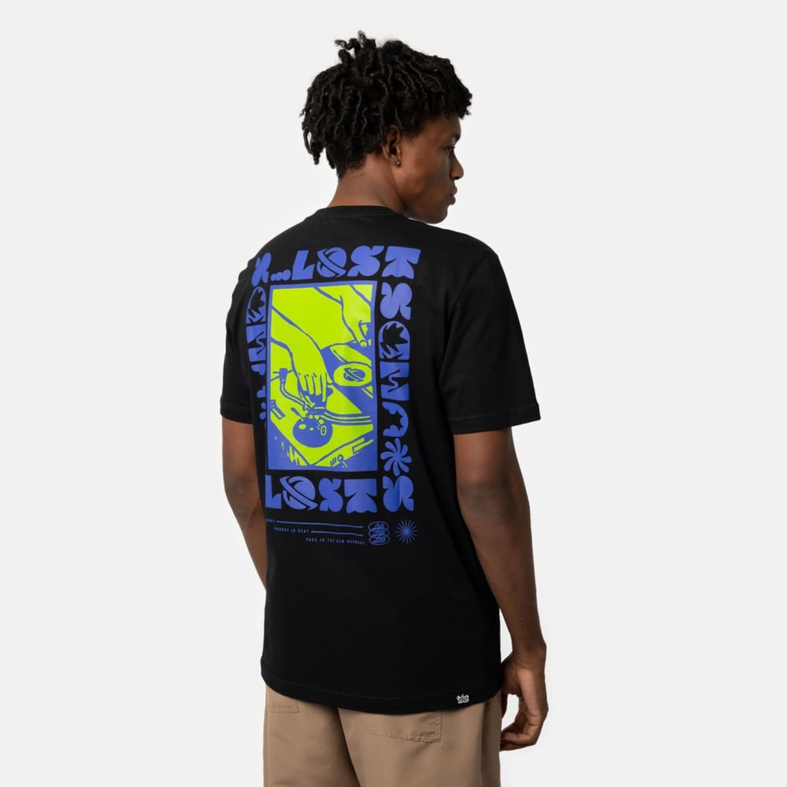 T-Shirt Lost Lost PRETO